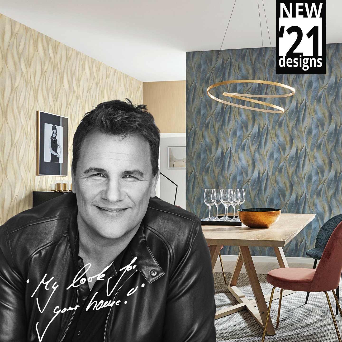 Fashion for walls Papier peint intissé »Guido Maria Kretschmer - Fashion for Walls« GMK, Floral