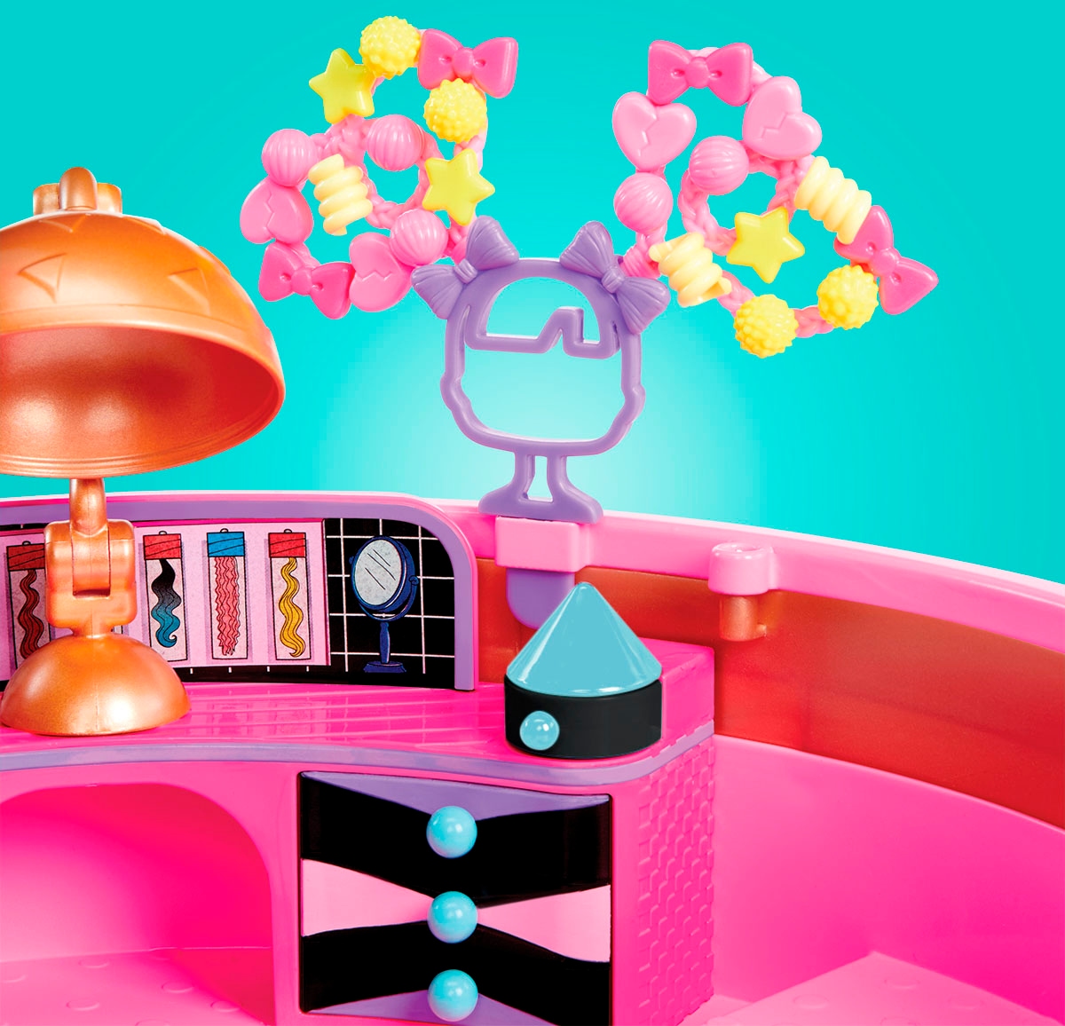 L.O.L. SURPRISE! Kreativset »L.O.L. Surprise Hair Beads Salon« inklusive Püppchen mit DIY Perlen-Frisuren