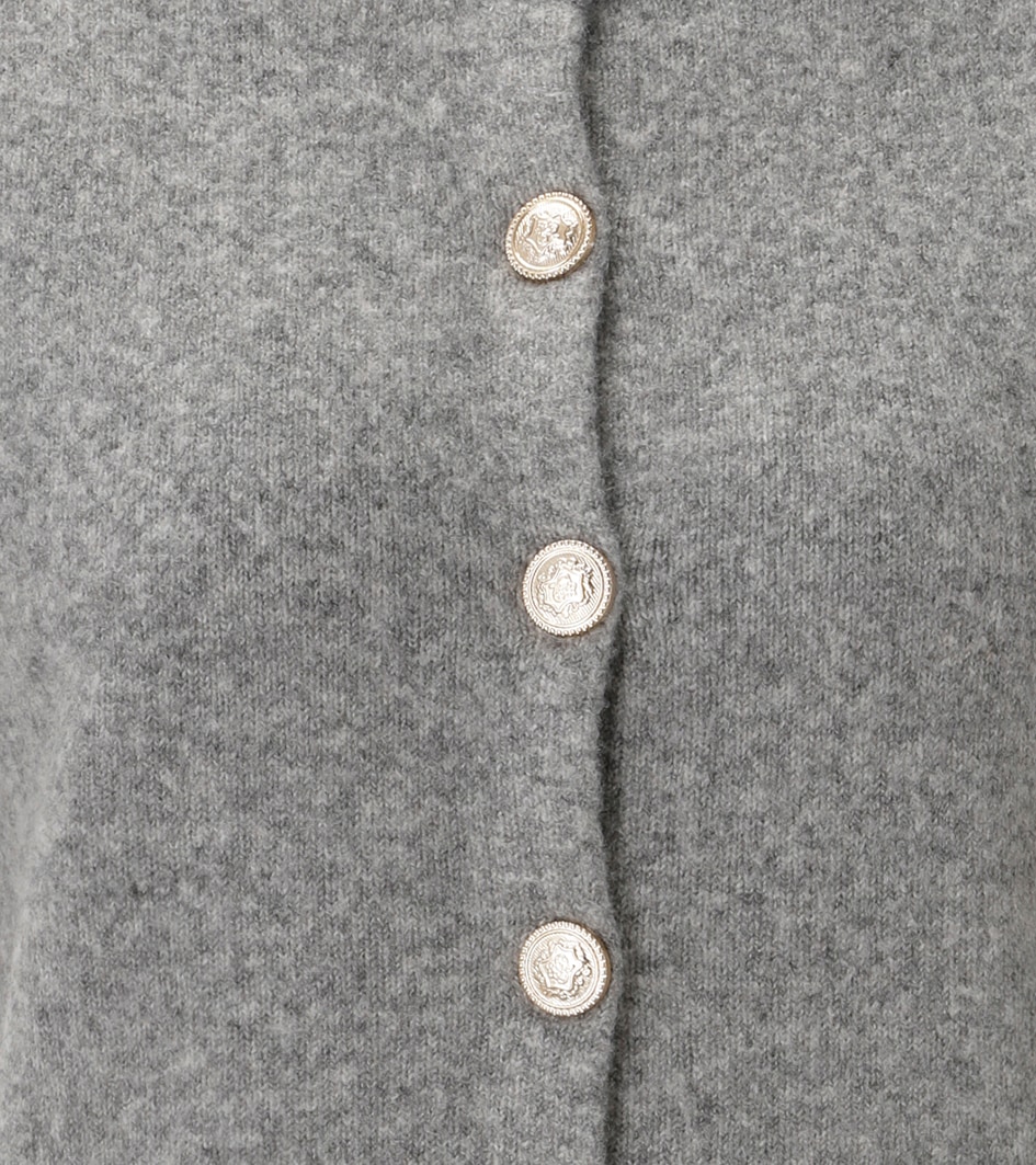 Aniston CASUAL Gilet tricoté fermeture avec boutons décoratifs - NOUVELLE COLLECTION