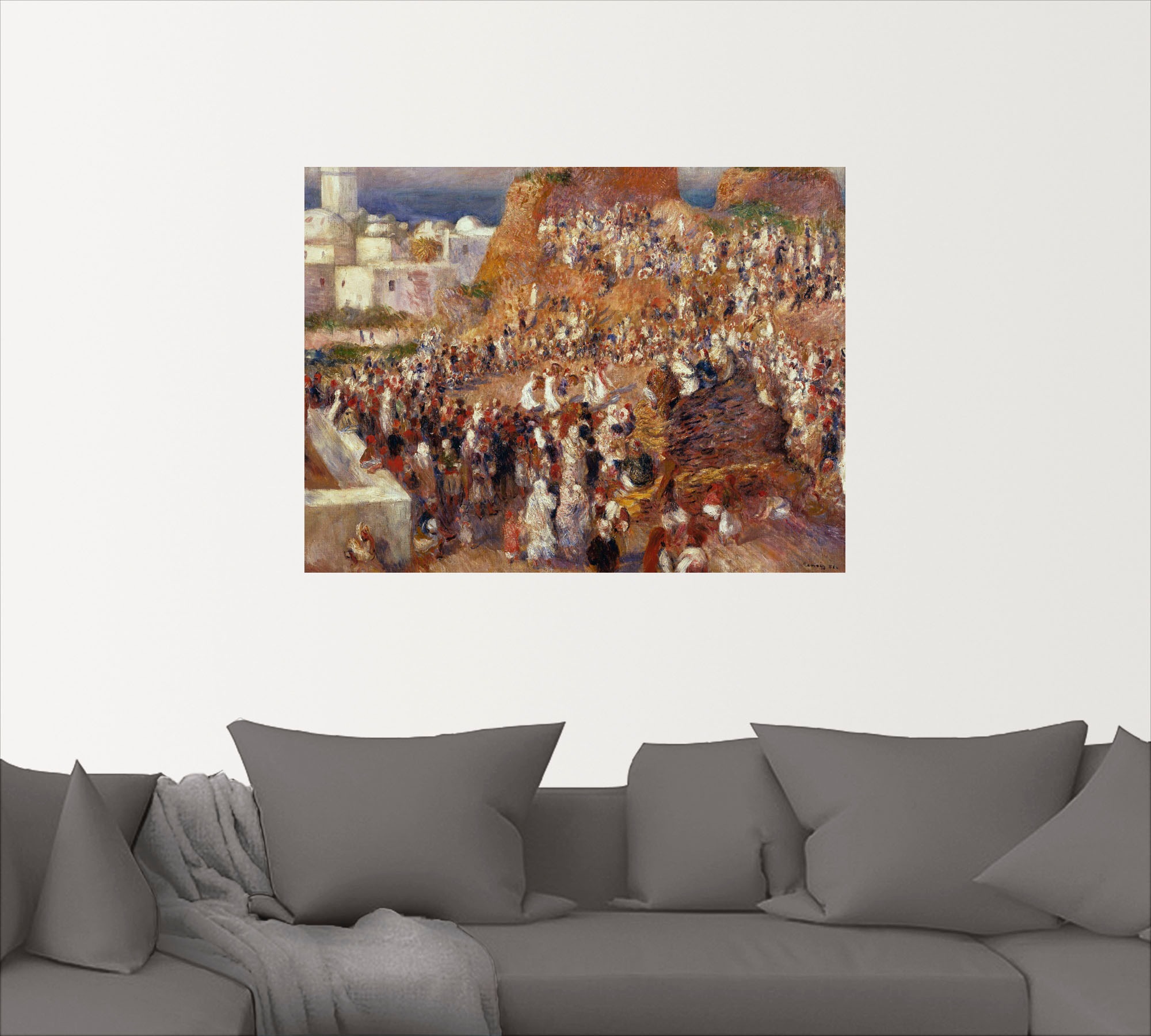 Image of Artland Wandbild »Die Moschee«, Religion, (1 St.), in vielen Grössen & Produktarten -Leinwandbild, Poster, Wandaufkleber / Wandtattoo auch für Badezimmer geeignet bei Ackermann Versand Schweiz