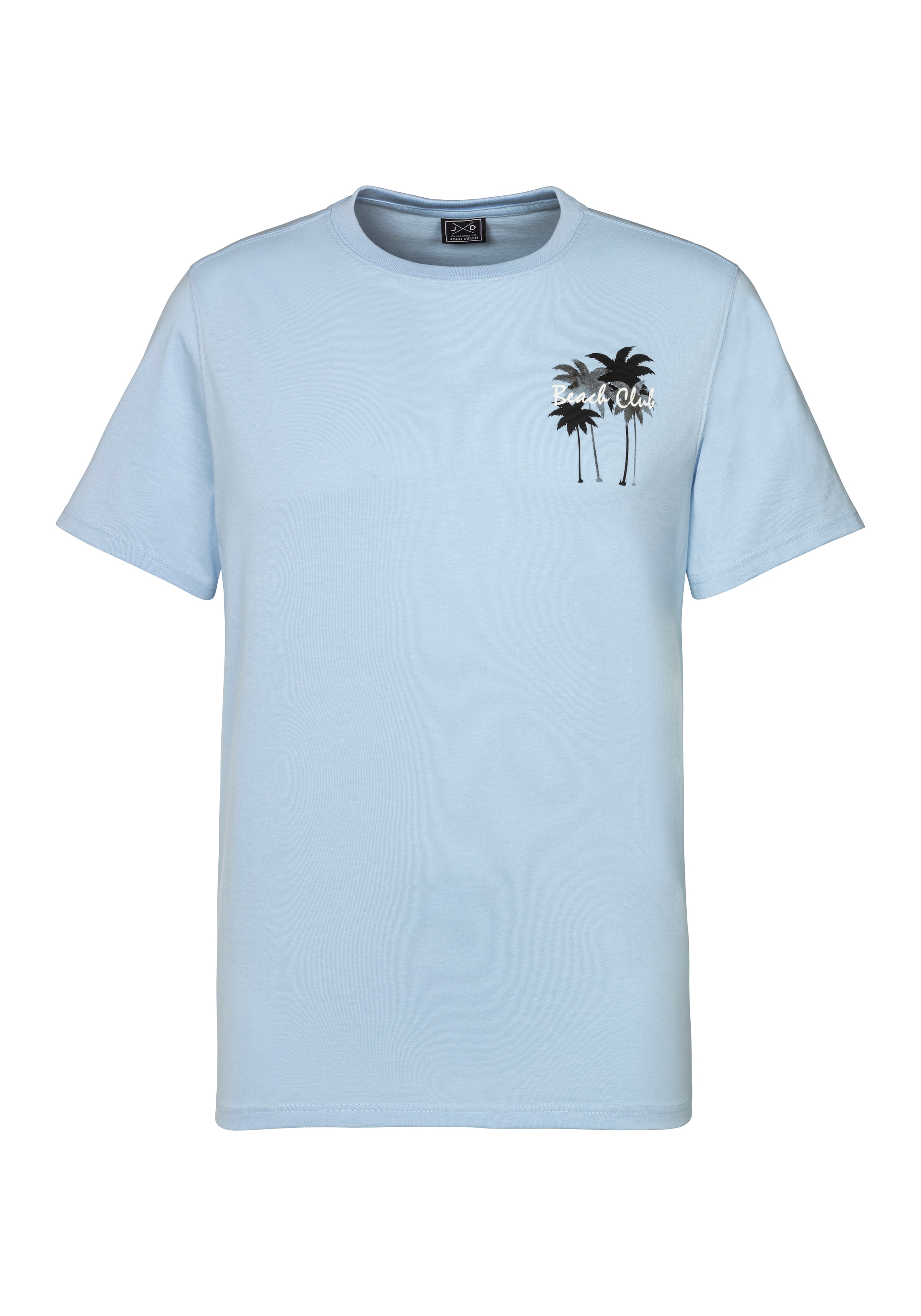 Beachtime T-Shirt »mit grossem Rückenprint«, Regular-Fit, mit Print vorn und hinten