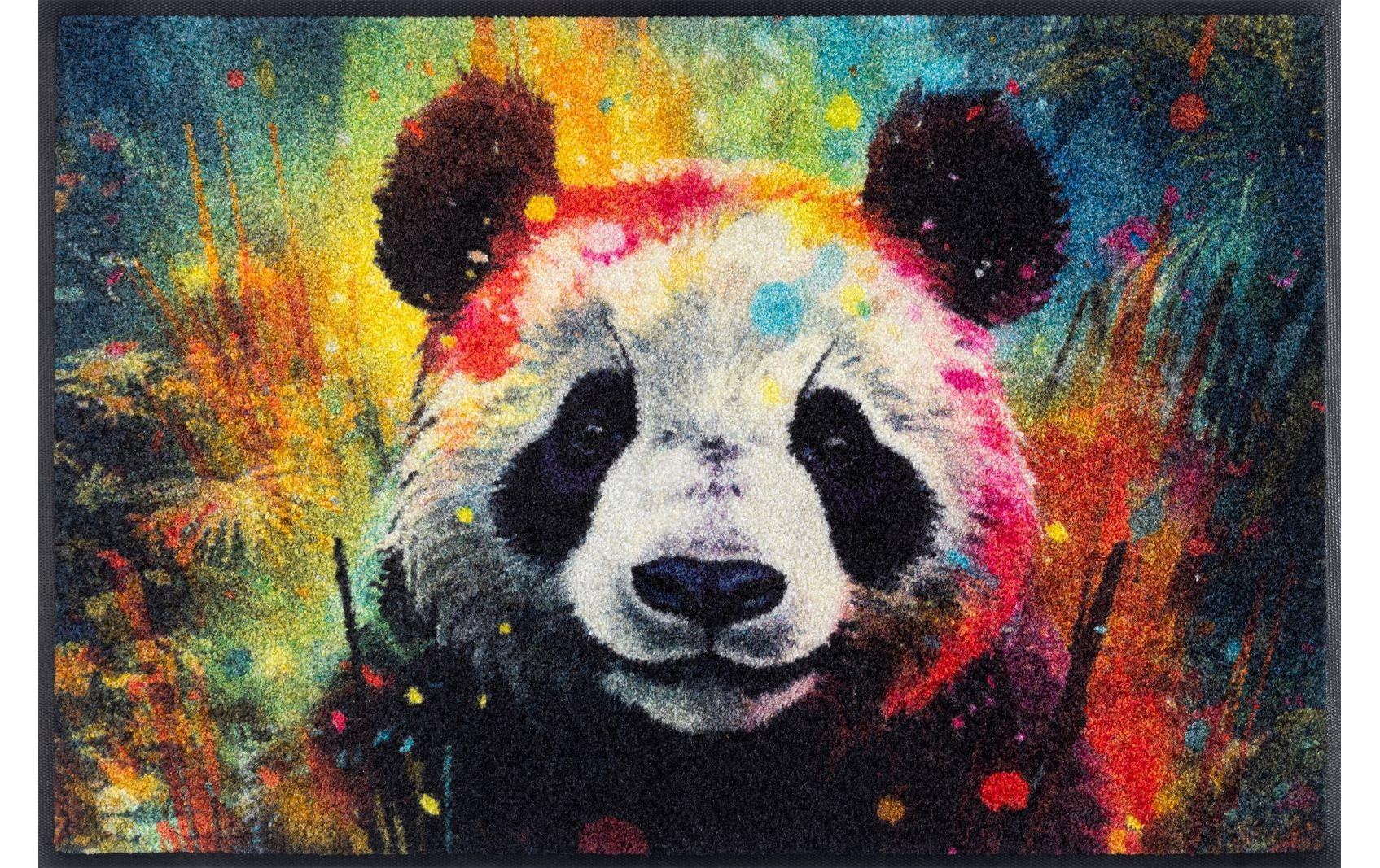 Image of wash+dry by Kleen-Tex Fussmatte "Pandy Mc Panda 50 x 75 cm"