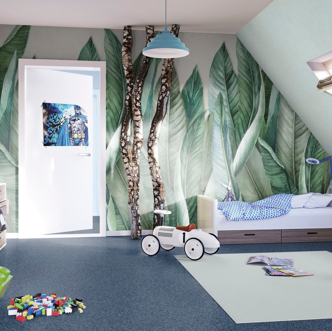 Vorwerk Teppichboden »Passion 1005 (Luco), Schlinge - meliert, Made in Germany«, rechteckig, 6 mm Höhe, Wohnzimmer, Schlafzimmer, Kinderzimmer, Breite 400/500 cm