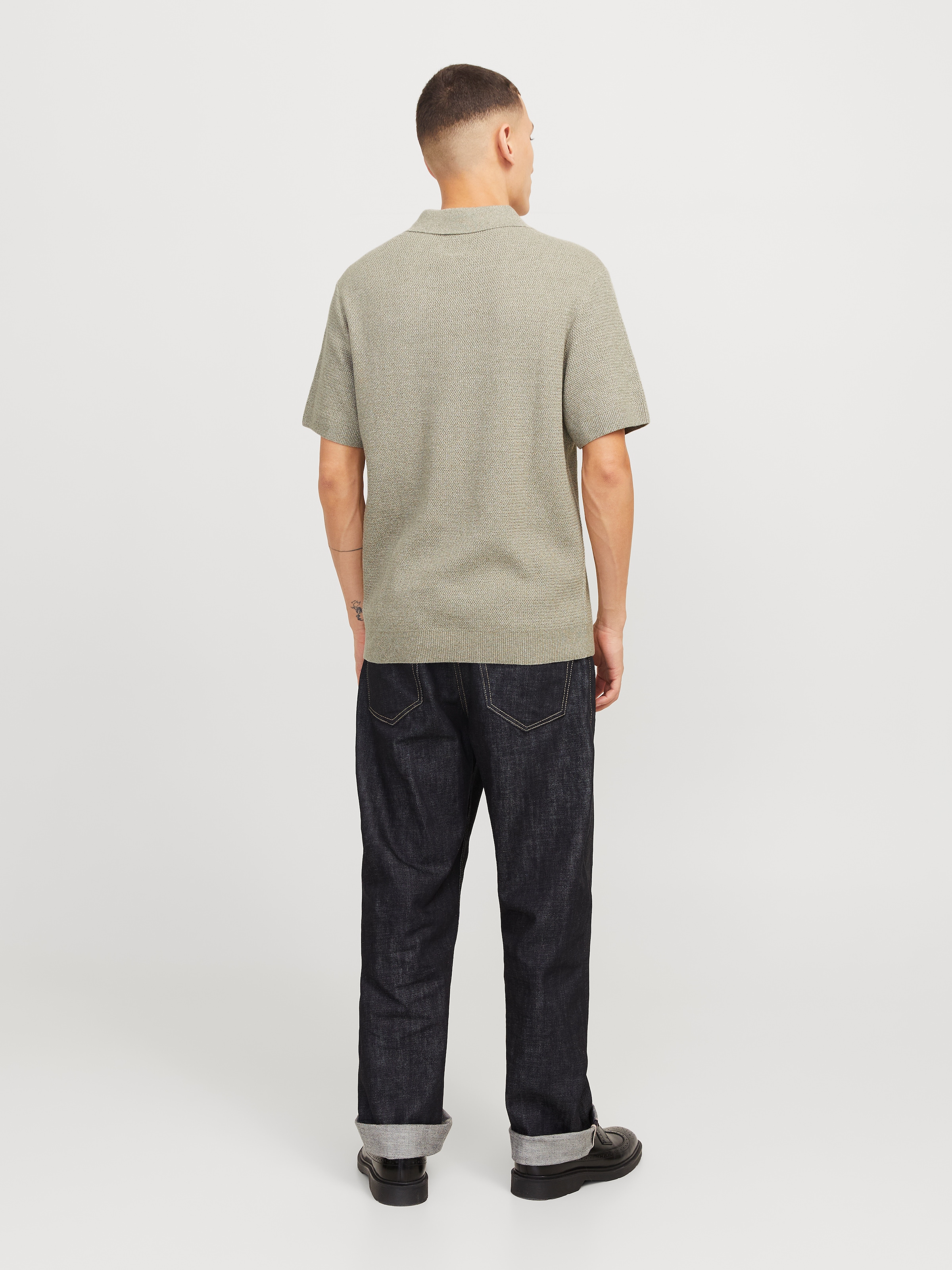 Jack & Jones Polokragenpullover »JPRCCCOOPER KNIT POLO SS SN«