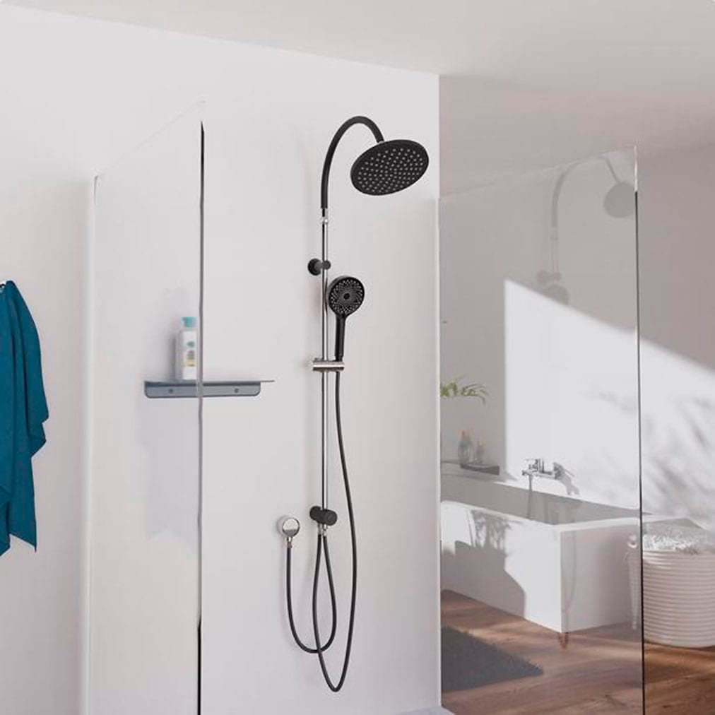 Schütte Duschsystem »MATAO RAIN« Regendusche ohne Armatur, Handbrause mit 3 Funktionen