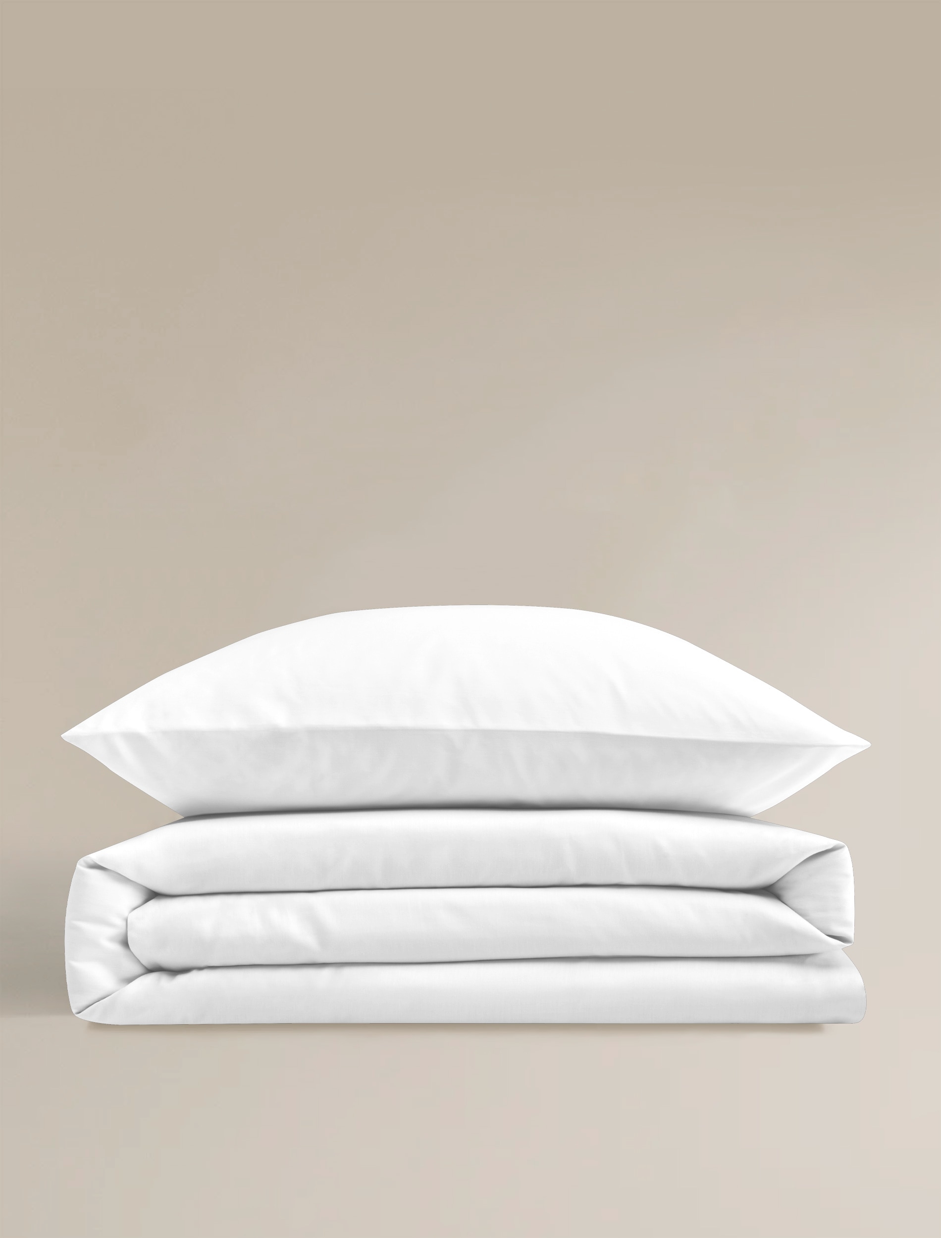 BIERBAUM Bettwäsche »Elegant uni«, Mako-Satin, 100 % Baumwolle, Uni, pflegeleicht