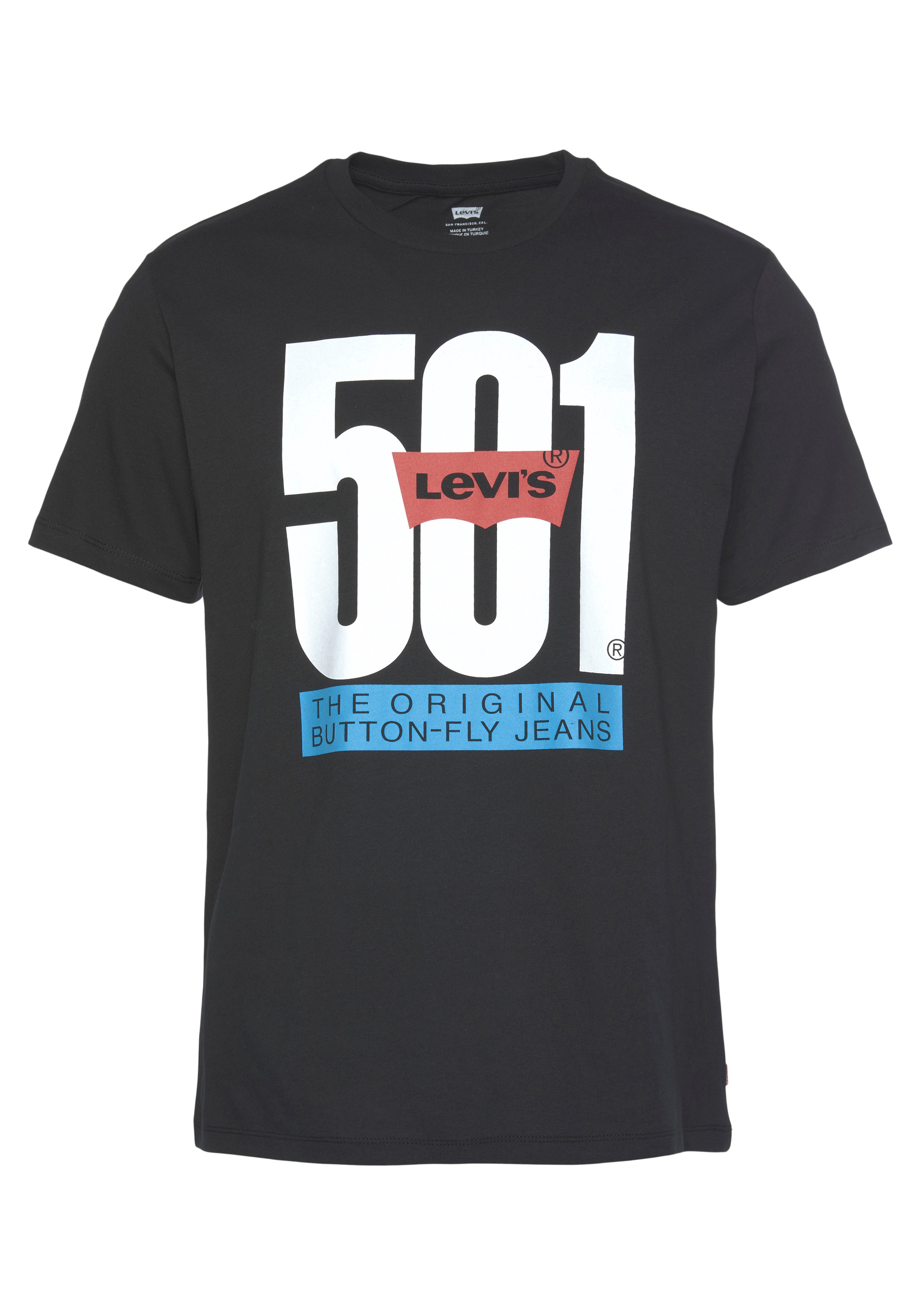 Image of Levi's® Print-Shirt, mit Logo-Print, 501 colletion bei Ackermann Versand Schweiz