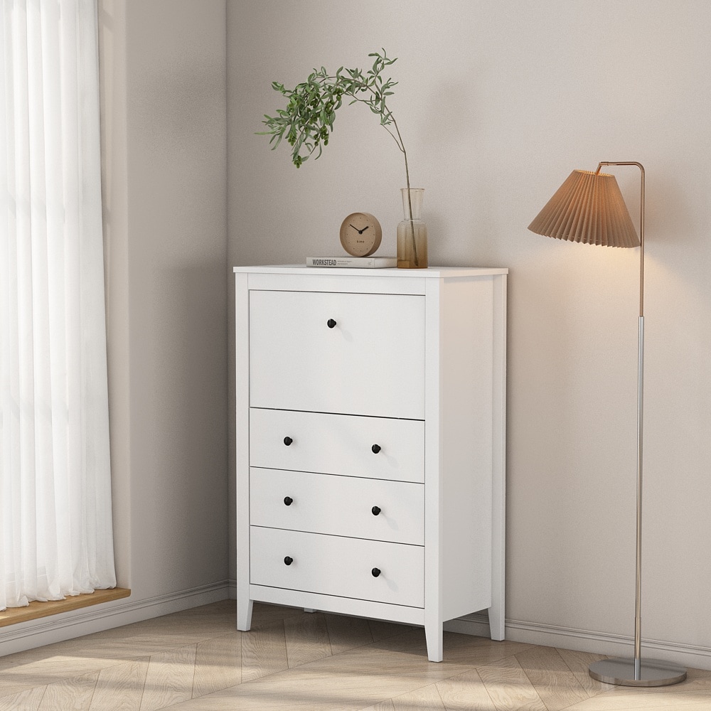 GOODproduct Sekretär im Landhausstil,  (B/T/H): 80/39,5/119,6 cm