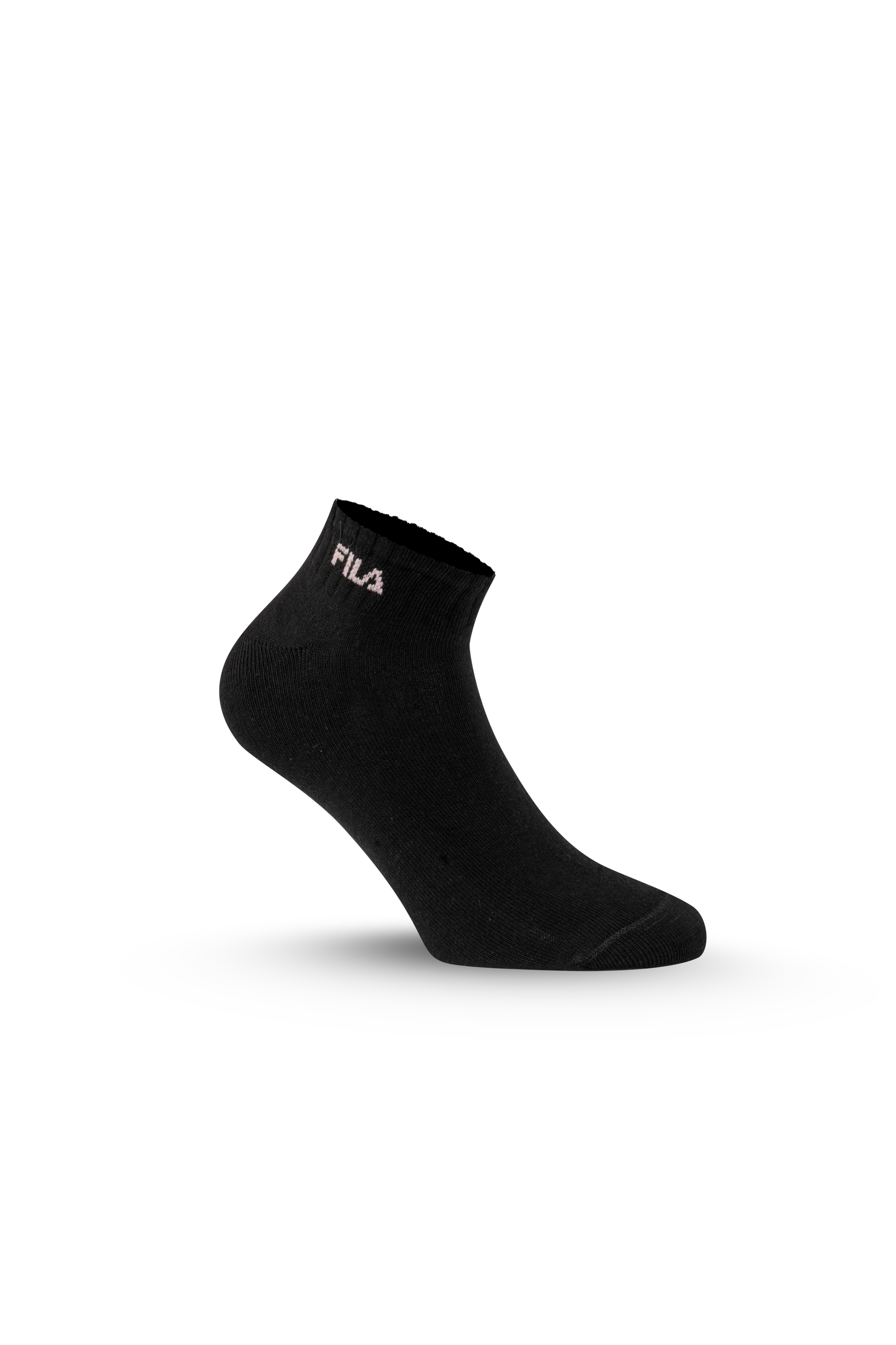 Fila Chaussettes courtes 6 Paar,  Cotton-Mix, Rippenbündchen, Logoschriftzug, Multipack