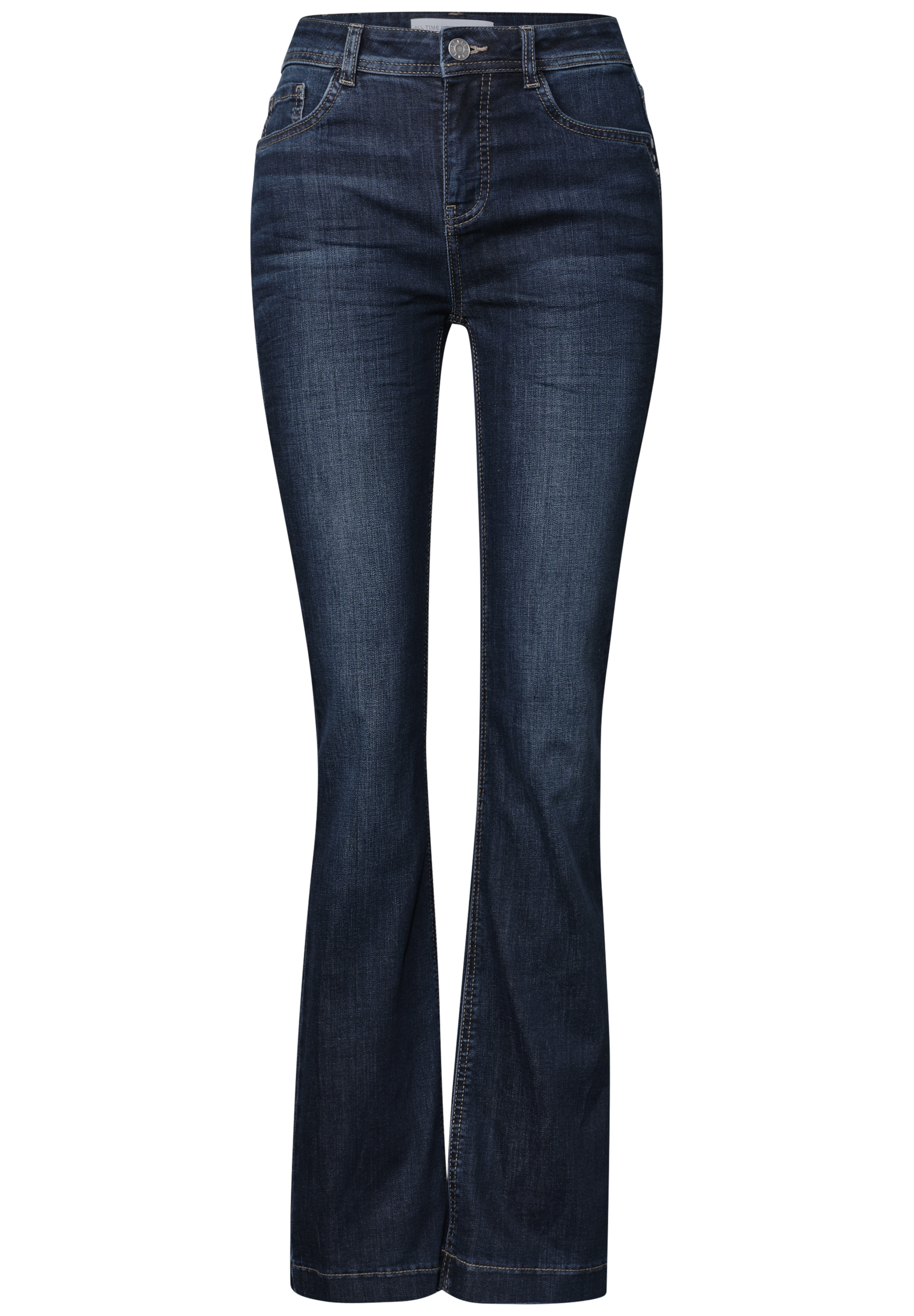 STREET ONE Jeans bootcut »Style Blaire« en coupe slim / stretch