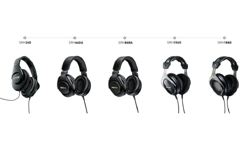 Shure Over-Ear-Kopfhörer »SRH840A«