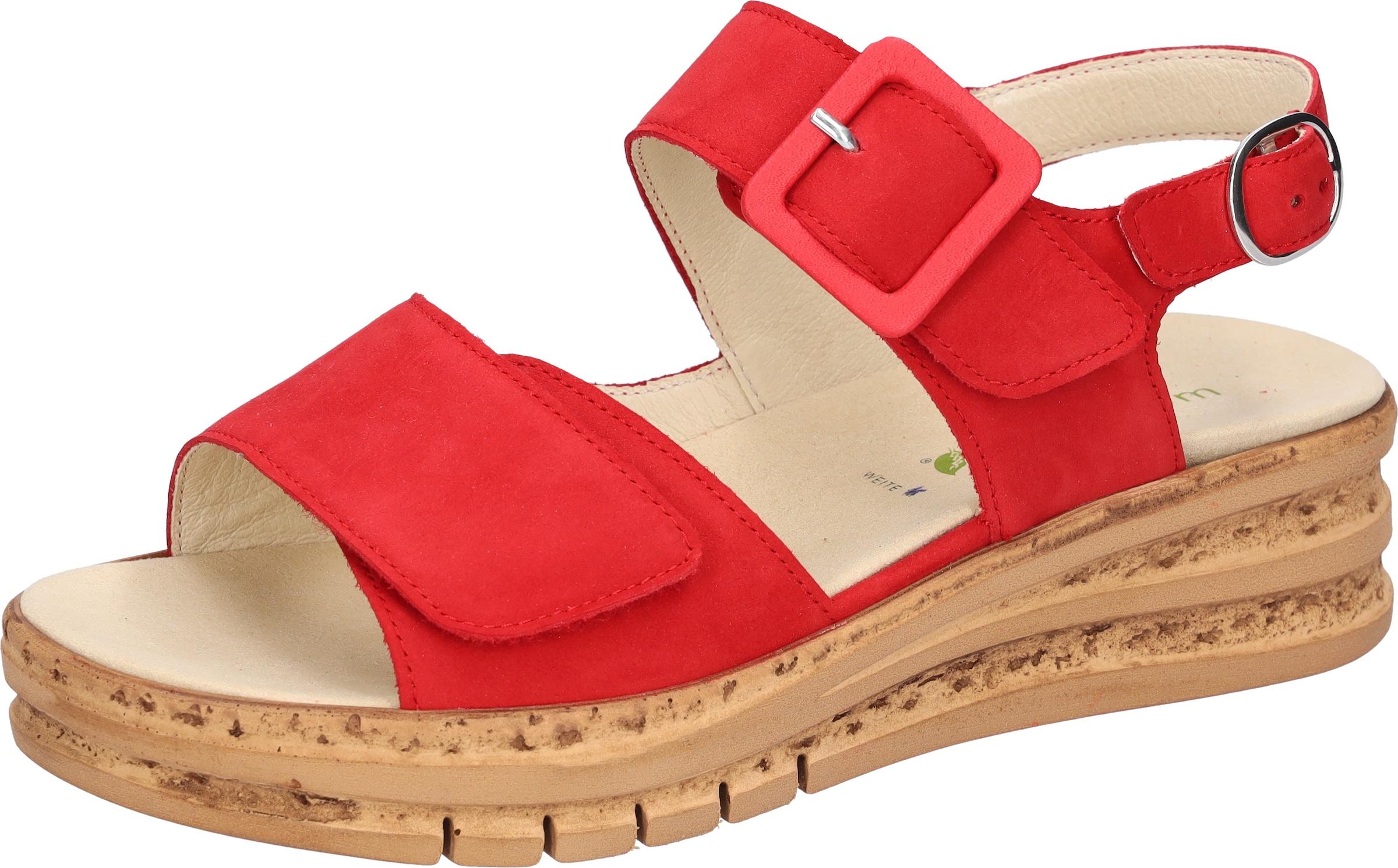 Image of Waldläufer Sandalette "K-Arlene" Sommerschuh, Klettsandale in Extraweite K für den kräftigen Fuss