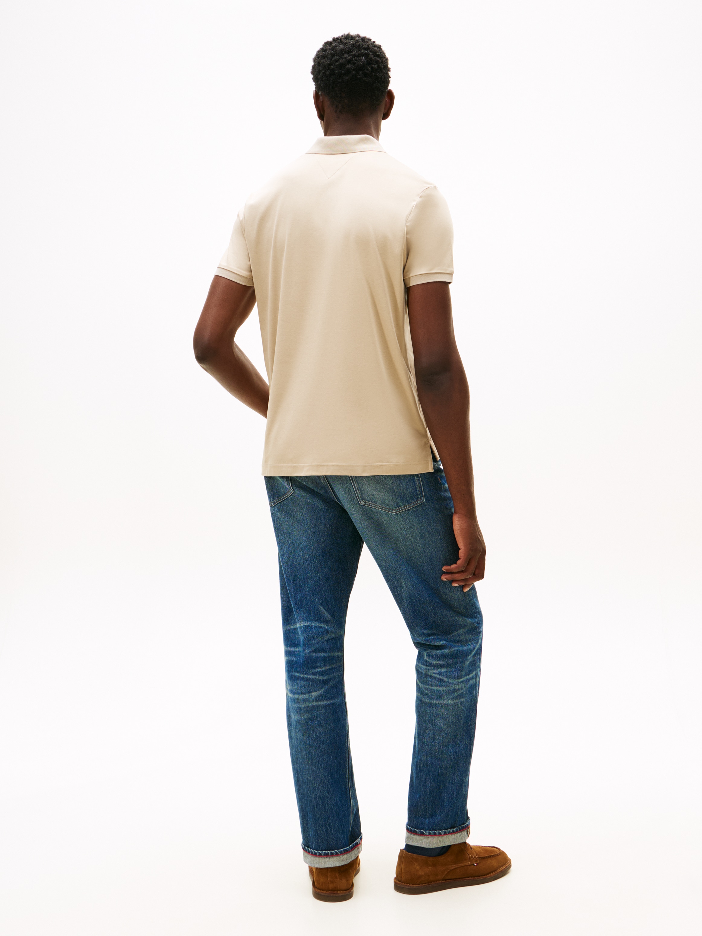 Tommy Hilfiger Poloshirt »LIQUID COTTON REGULAR SEASONAL« mit Logostickerei