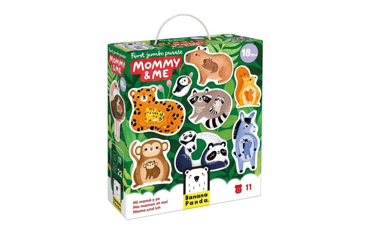   Puzzle »Banana Panda Mein erstes Puzzle Mama & Ich Puzzle Pappe Klassisch« Multilingual
