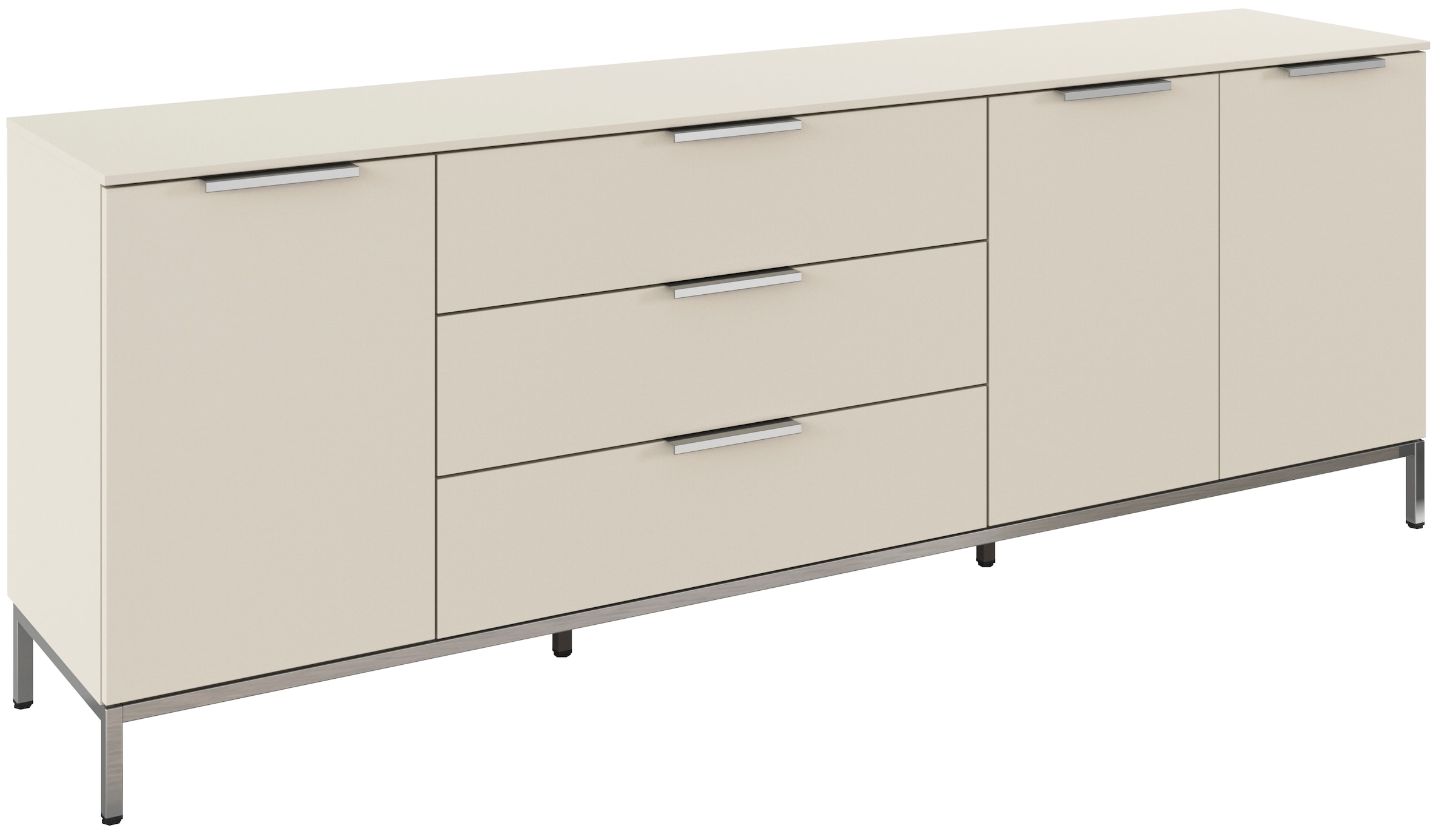 Image of rauch Kombikommode "Kommode Türkommode Sideboard Kombikommode FLIPP" Breite 200 cm mit 2 Einlegeböden, 3-türig mit 3 Schubladen und Soft-Close-Funktion