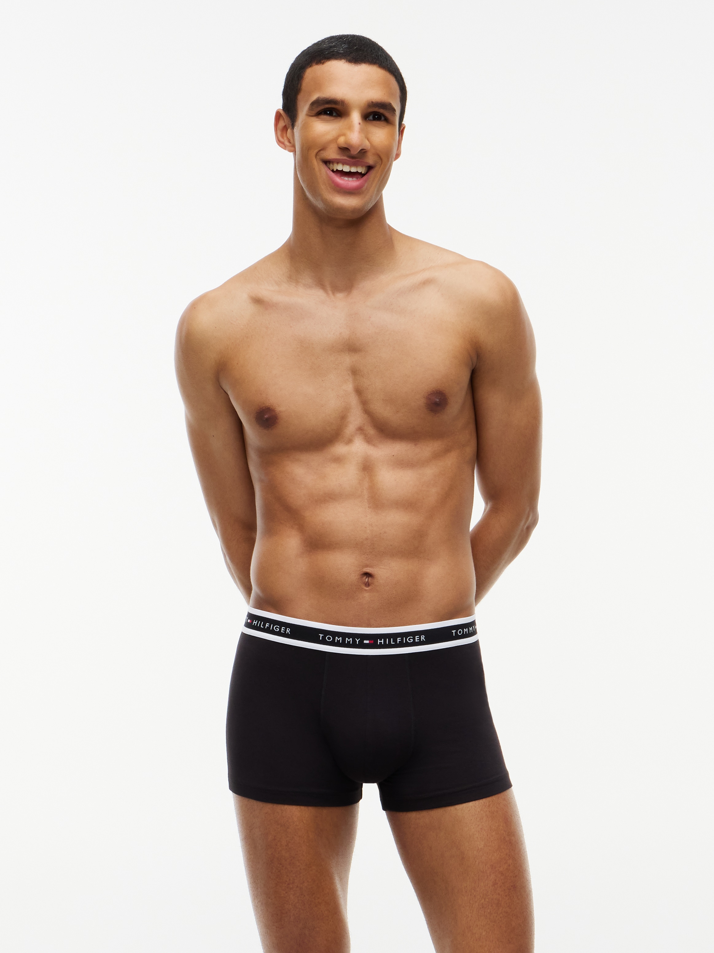 Tommy Hilfiger Underwear Tronc »3P« 3 cuis avec logo signature à la taille