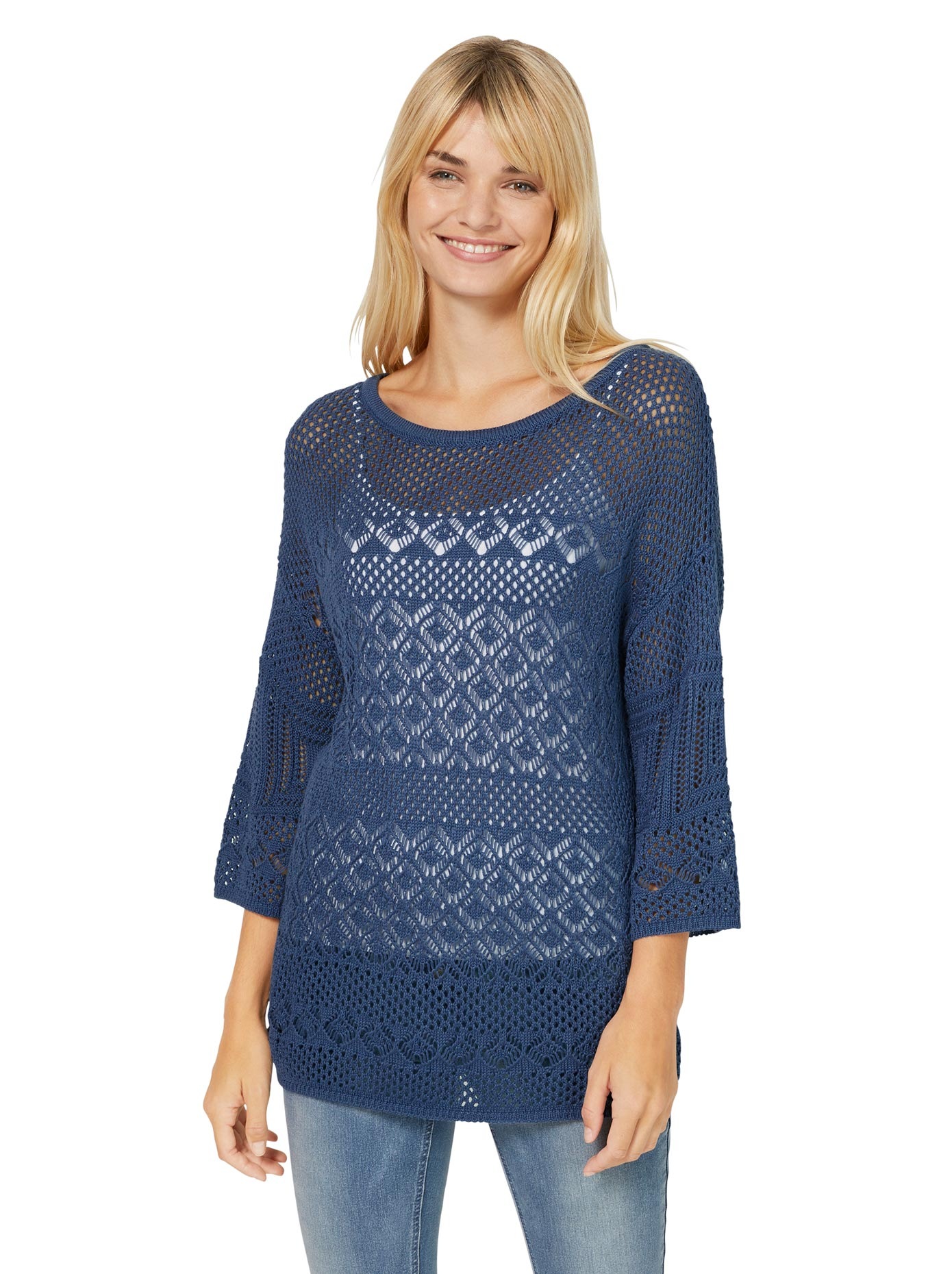 Image of LINEA TESINI by Heine Ajourpullover »Ajour-Pullover« bei Ackermann Versand Schweiz