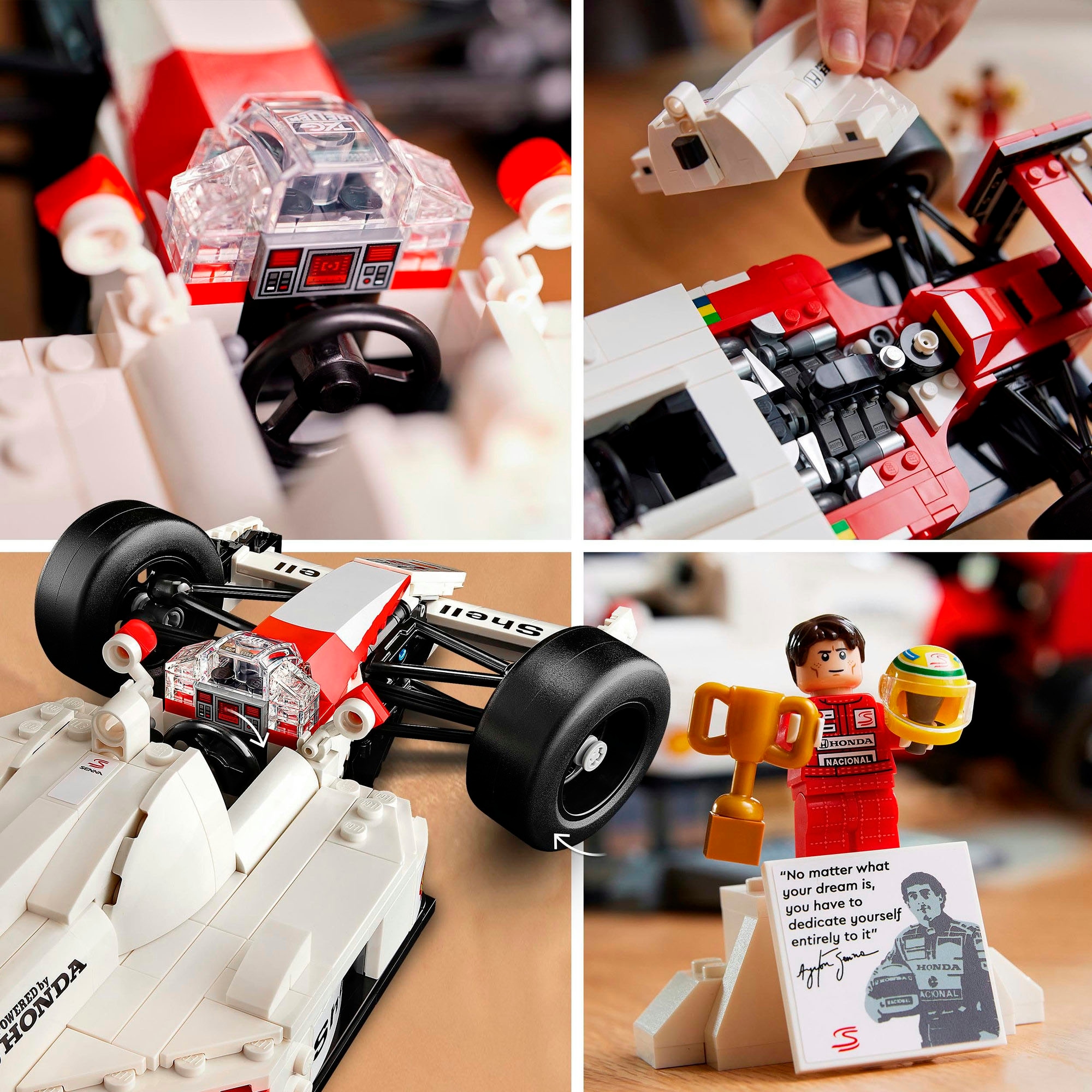 LEGO® Pions de construction »McLaren MP4/4 & Ayrton Senna (10330), LEGO® Icons« Made in Europe