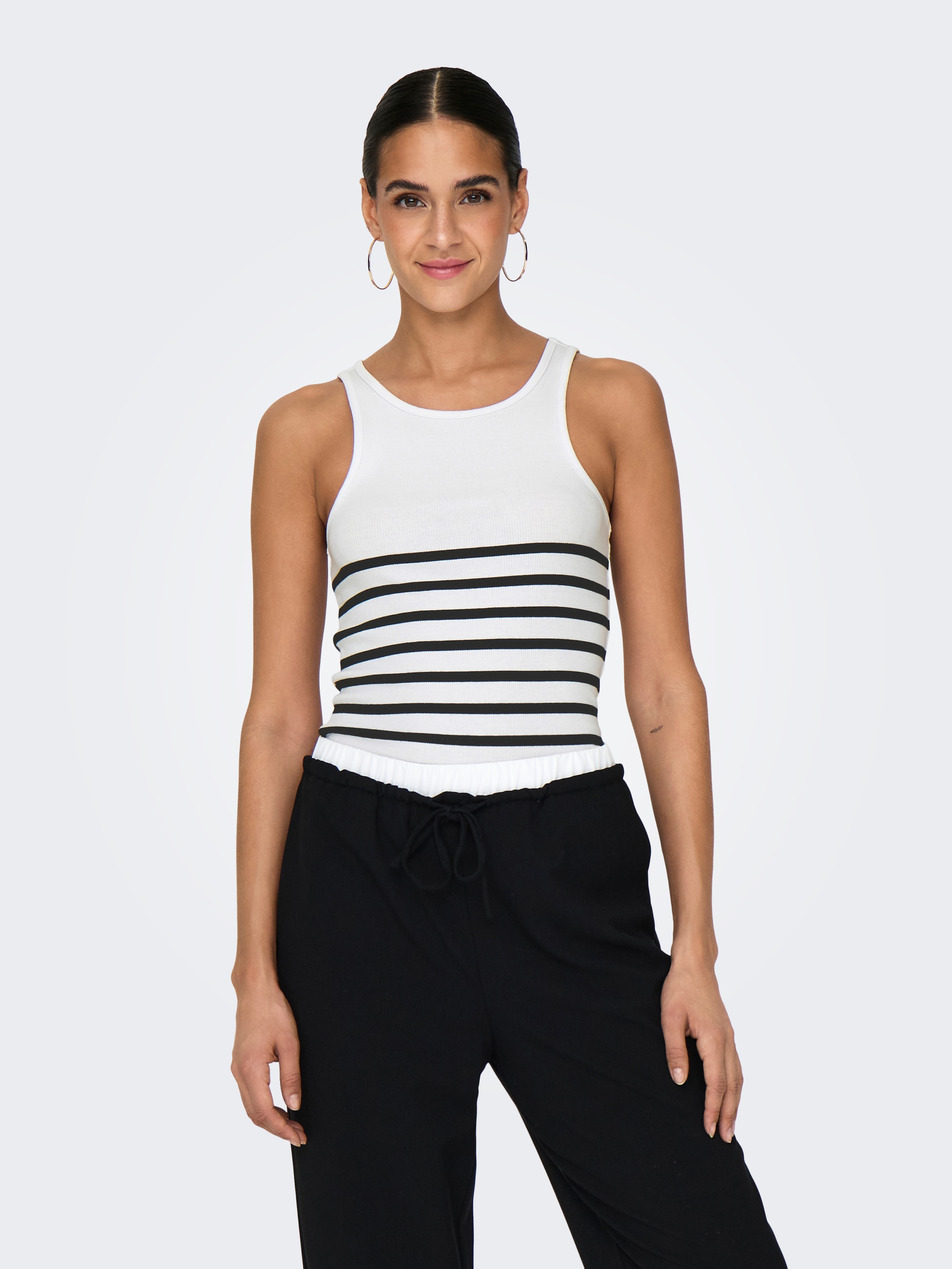 Image of ONLY Tanktop "ONLKENYA RIB STRIPE TANK TOP CS JRS"