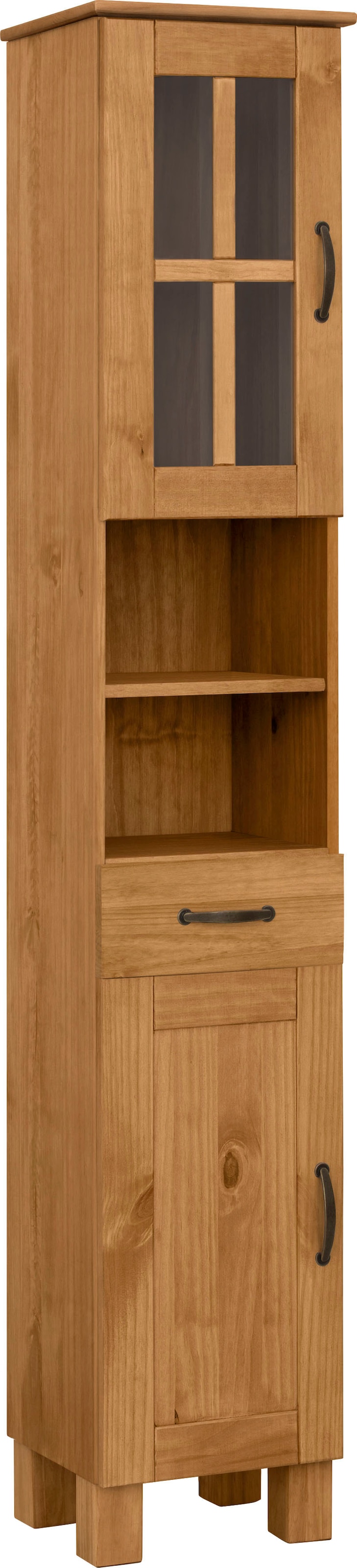 Image of Home affaire Hochschrank "Rodby" FSC-zertifiziertes Massivholz, Breite 33cm, Höhe 180cm