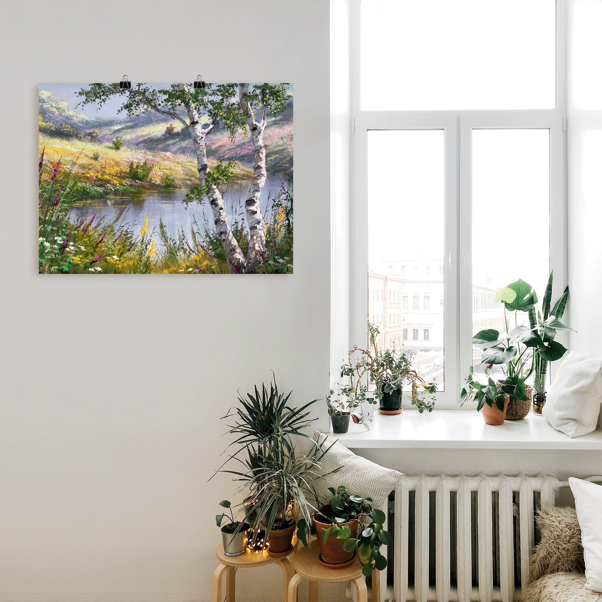 Artland Fresque murale »Nach einem Sturm« 1 cuis tlg. als Leinwandbild, Poster in verschied. Grössen