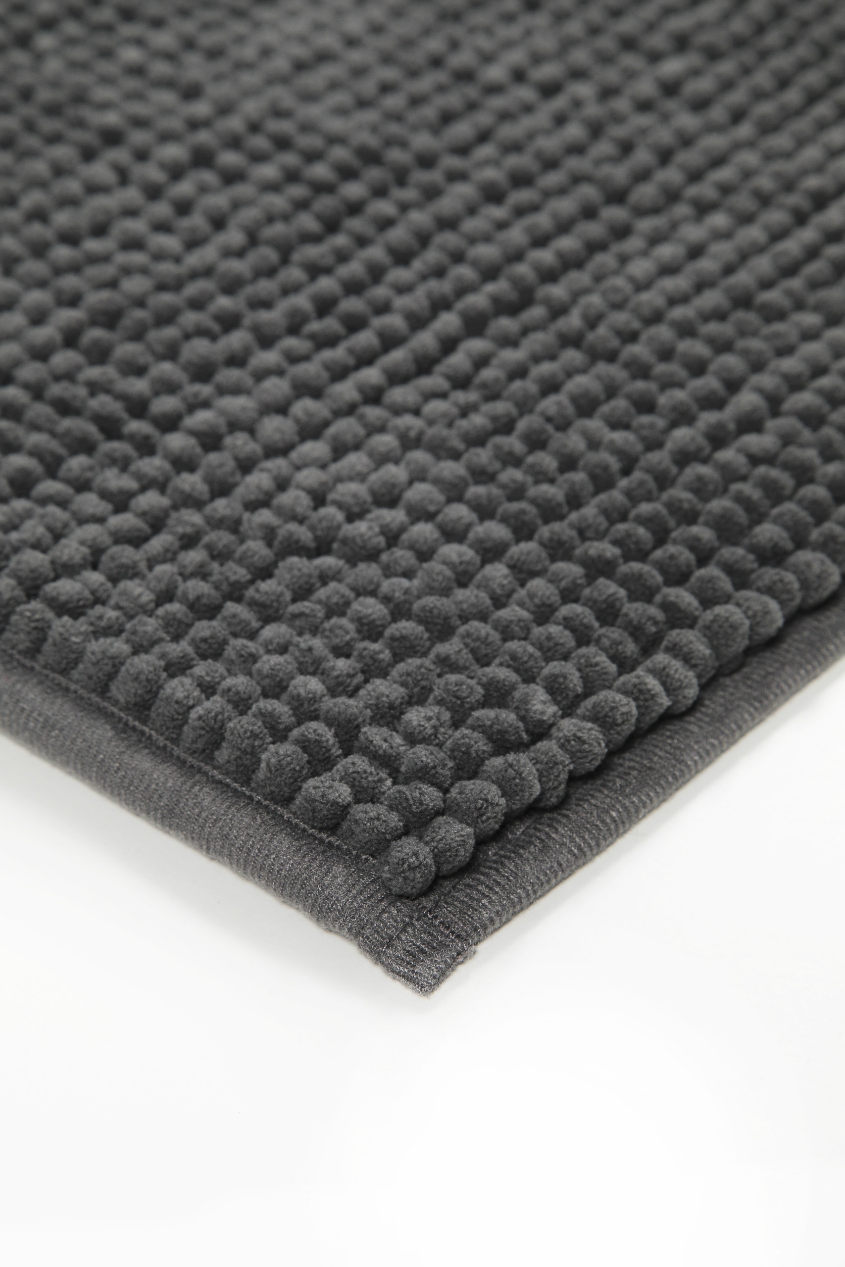 my home Badematte »Kaelan«, rutschhemmend beschichtet, fussbodenheizungsgeeignet, Badvorleger, Badteppich aus weicher Chenille, pastell Farben
