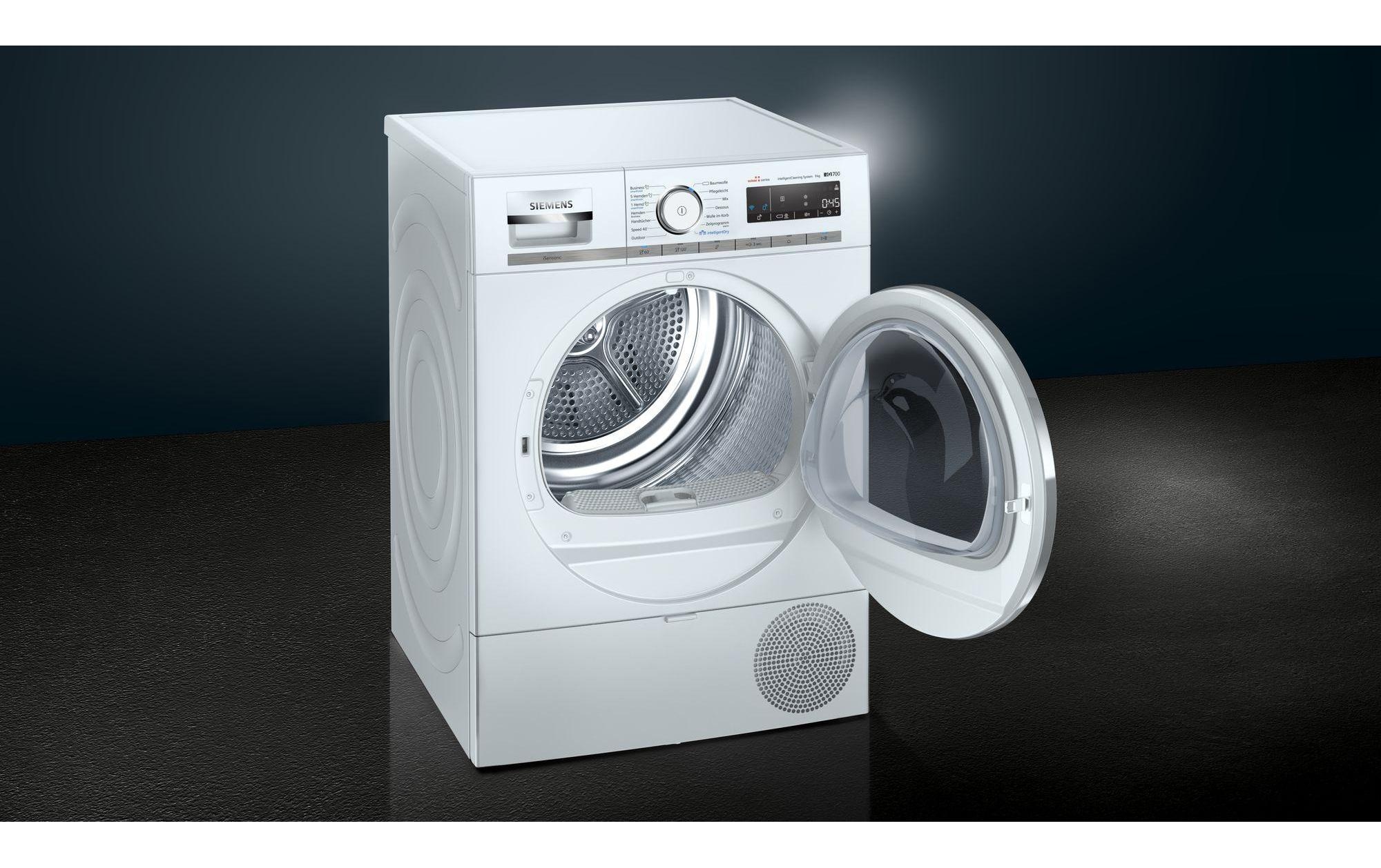SIEMENS Wärmepumpentrockner »WT7HXK80CH A++«, 9 kg