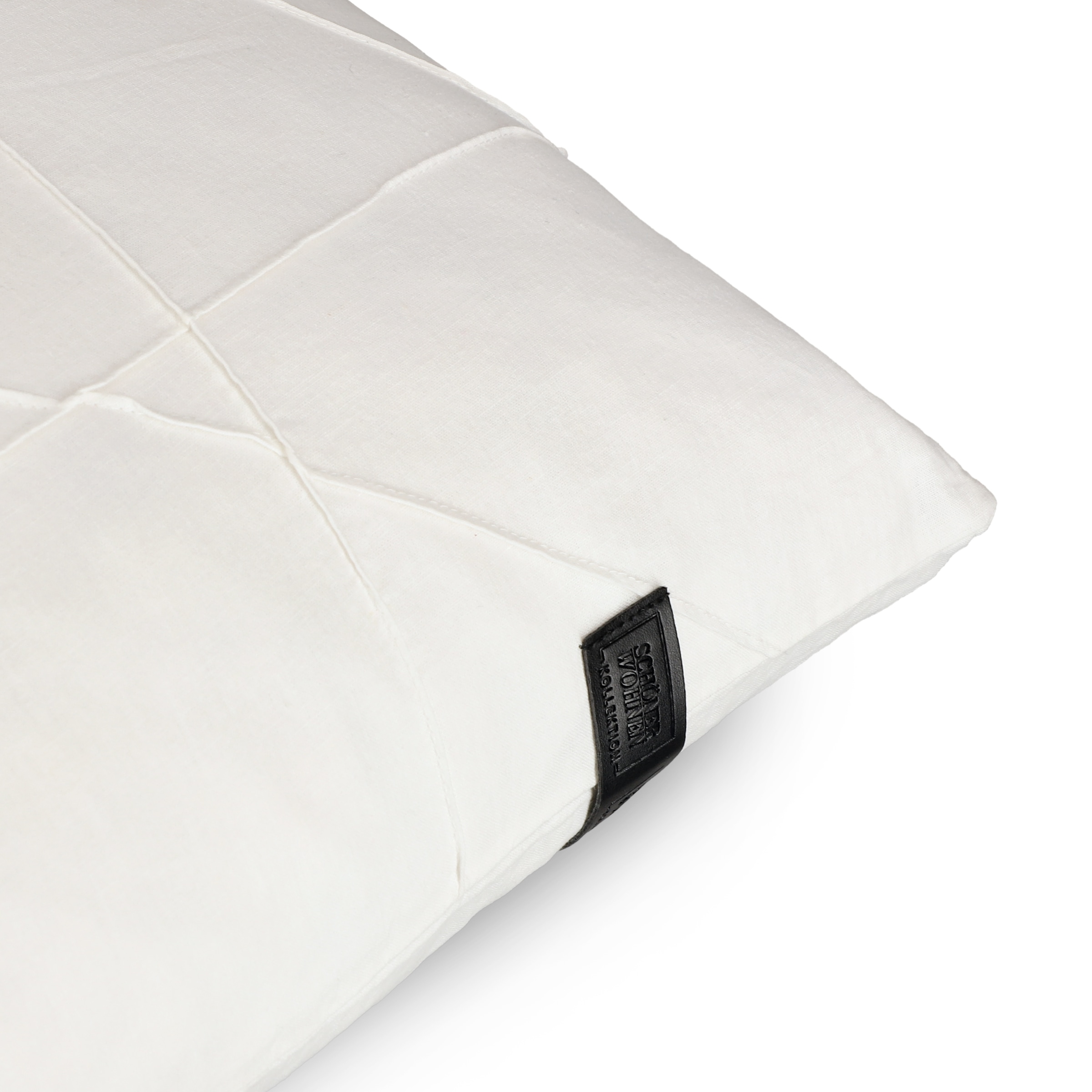 SCHÖNER WOHNEN-Kollektion Coussin décoratif »Pleat« mit hohem Baumwollanteil