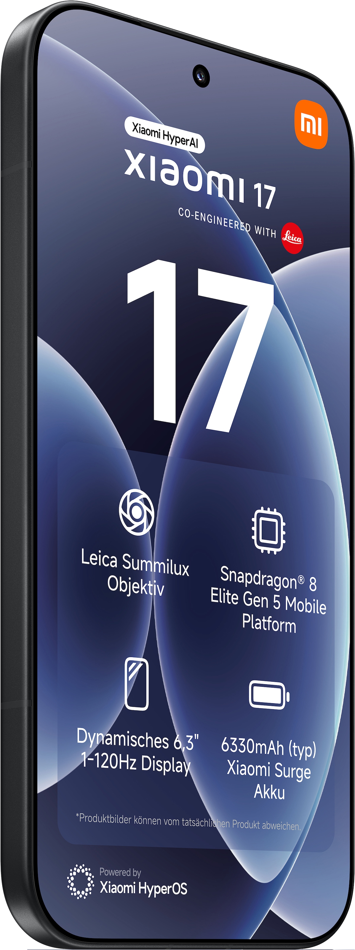 Xiaomi Smartphone »17 12+512 GB« Black