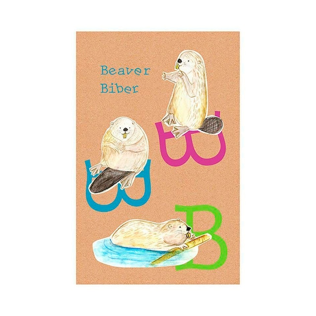 Komar Poster »ABC Animal B«, Buchstaben, (1 St.), Kinderzimmer, Schlafzimmer,  Wohnzimmer Trouver sur