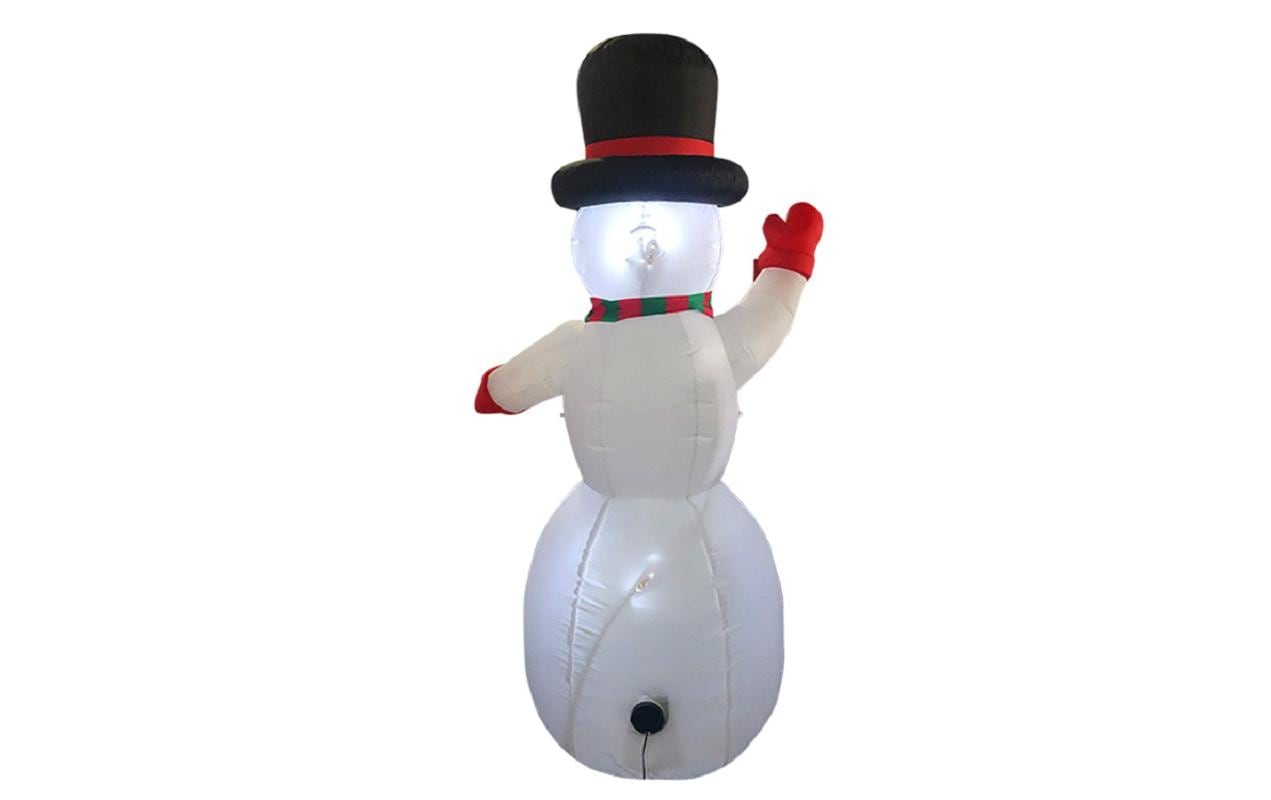 LED Dekofigur »FTM Schneemann aufblasbar«, 3 flammig