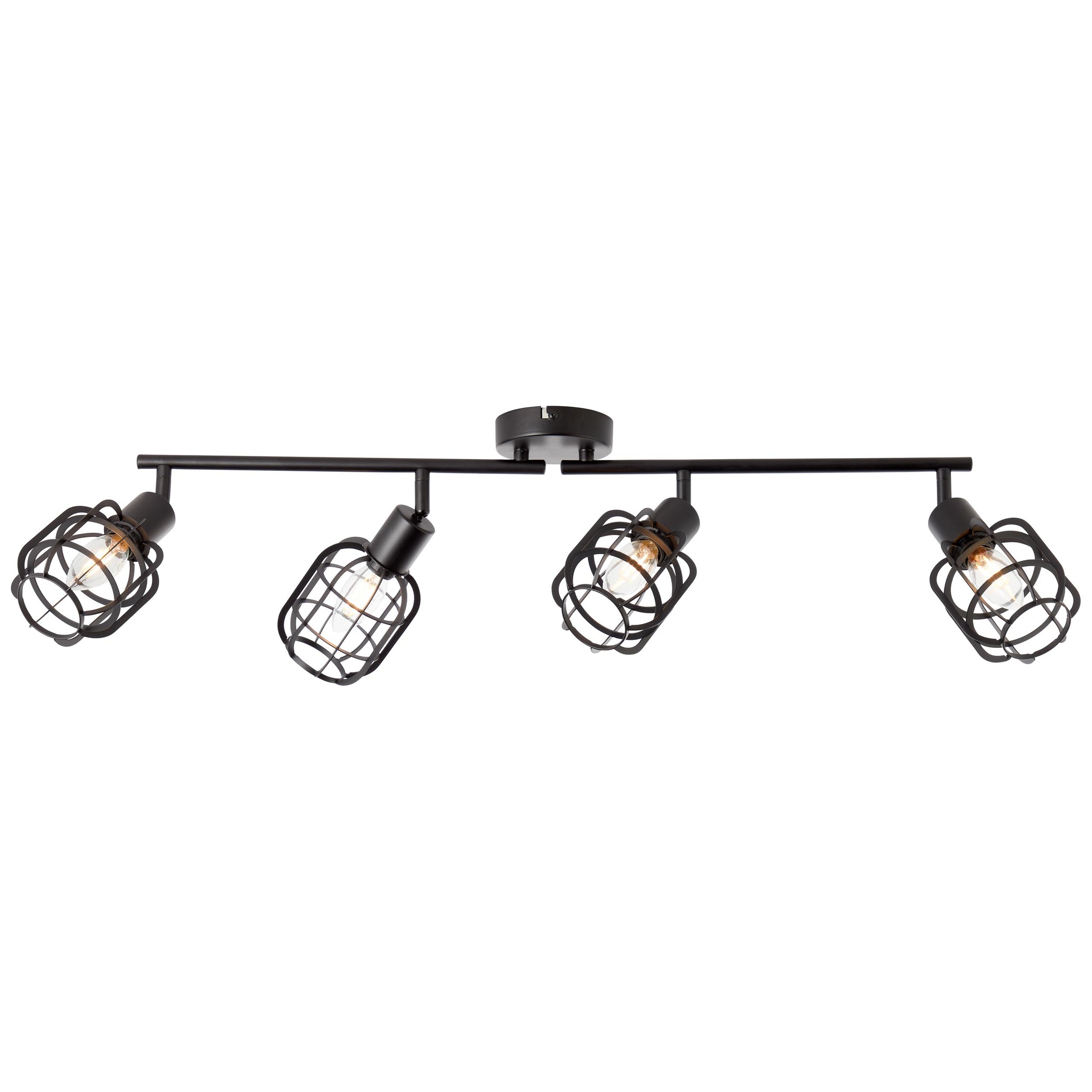 Image of Brilliant Leuchten Deckenstrahler »Spacid«, E14, 1 St., Spotrohr 4flg sand schwarz bei Ackermann Versand Schweiz