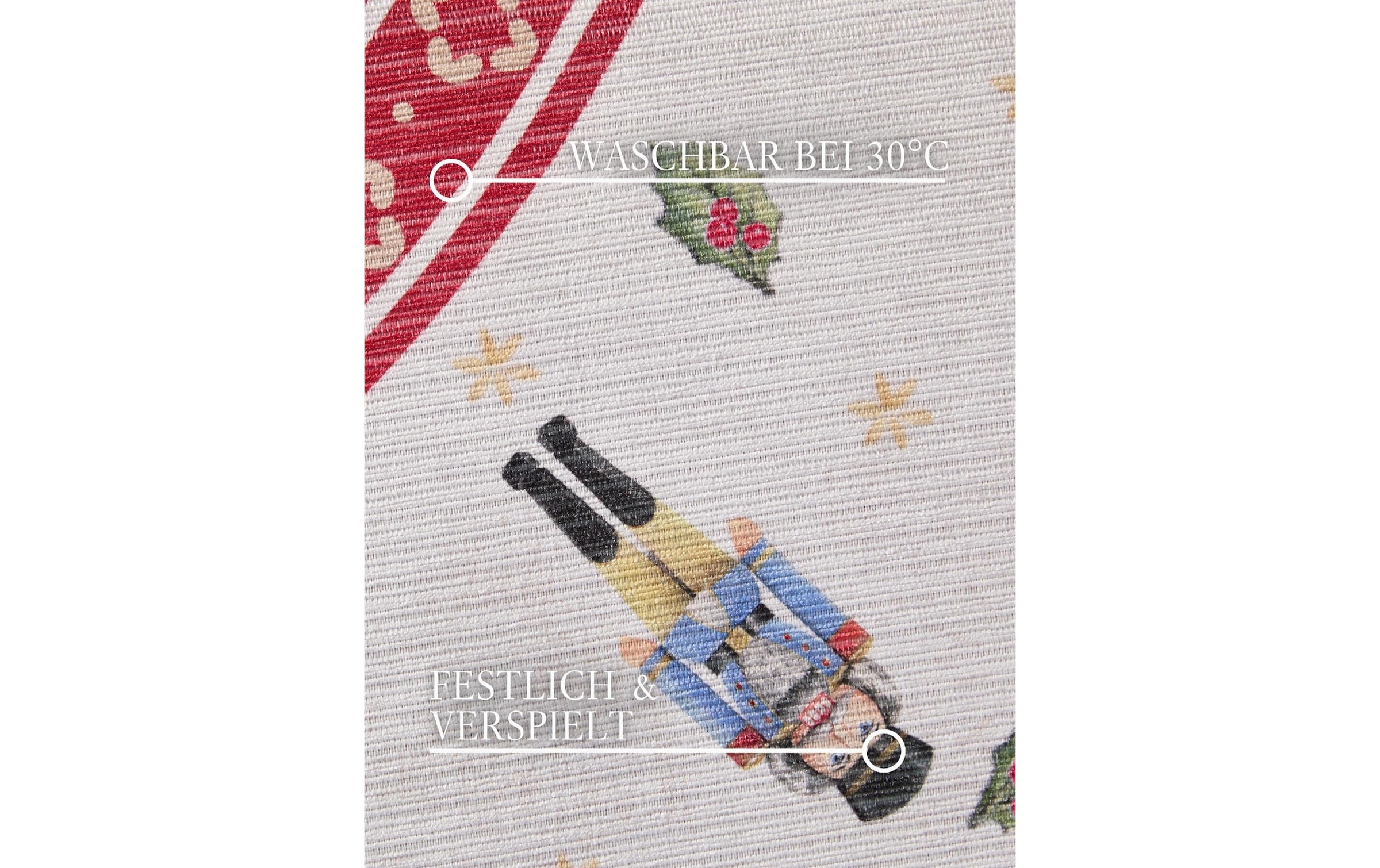 Villeroy & Boch Designteppich »Nussknacker 160 cm«