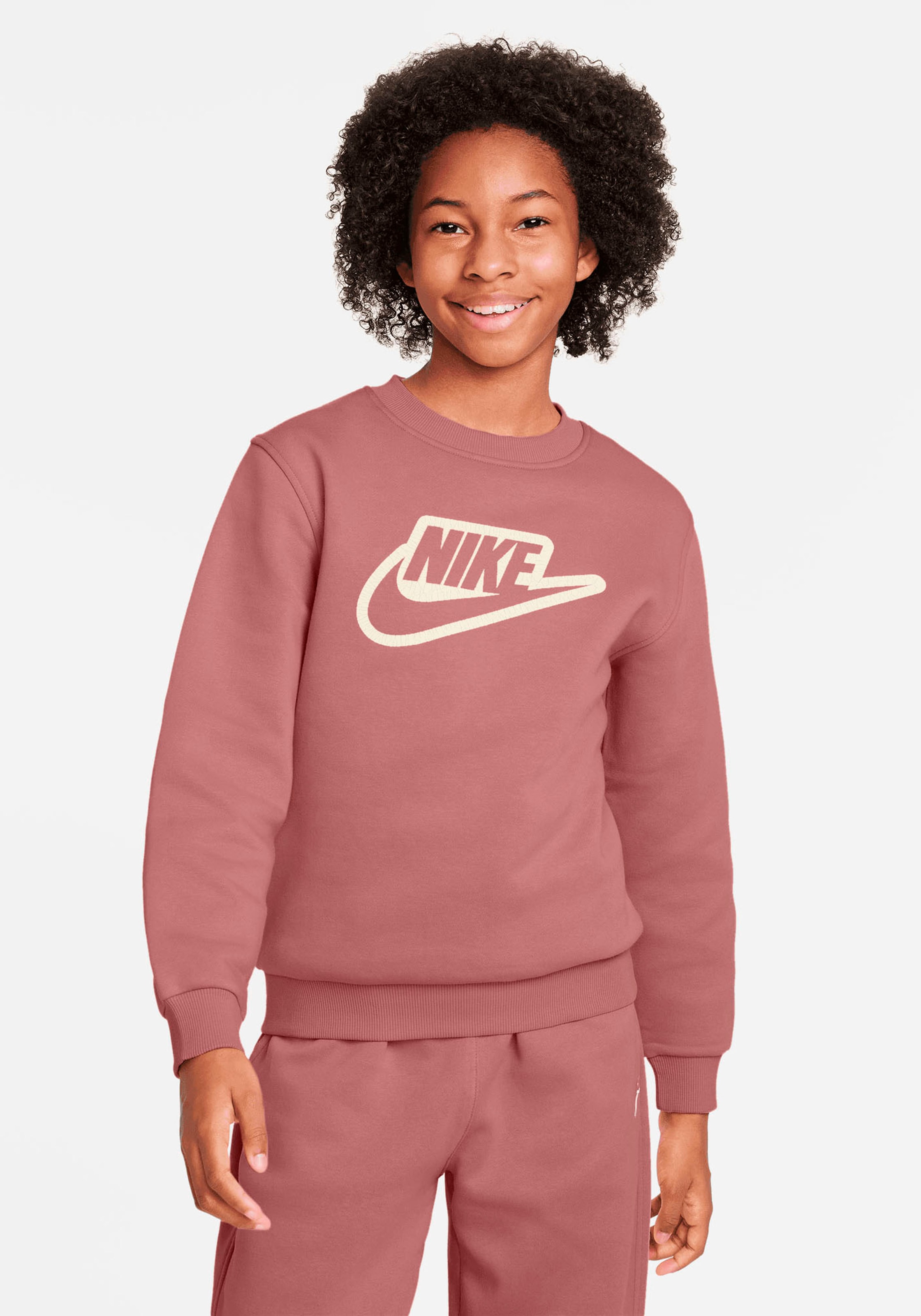 Nike Sportswear Sweatshirt »K NSW CLUB+ CREW CREATE - für Kinder«