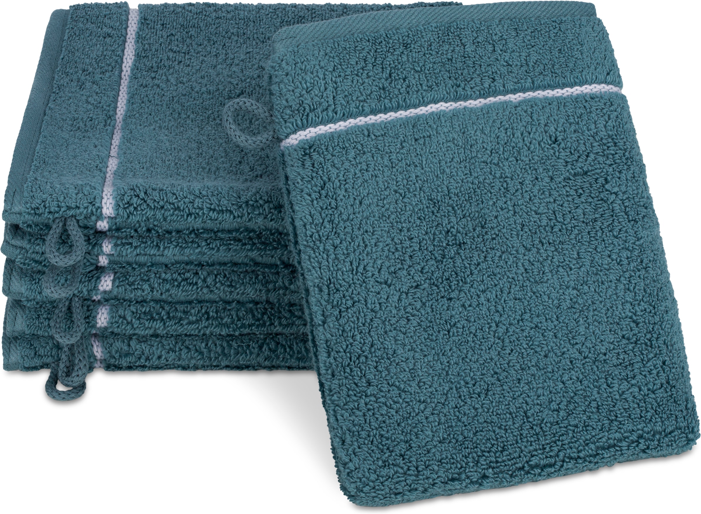 ROSS Gant de toilette »Überkaro 9032« 100% coton, made in Germany
