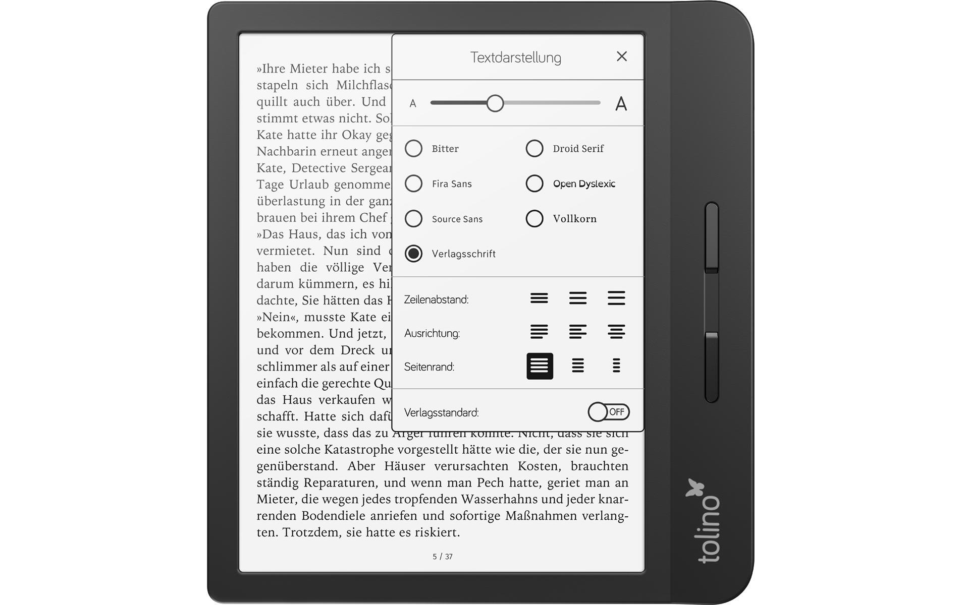 Tolino E-Book »Vision 5«, (17,78 cm / 7 Zoll),)