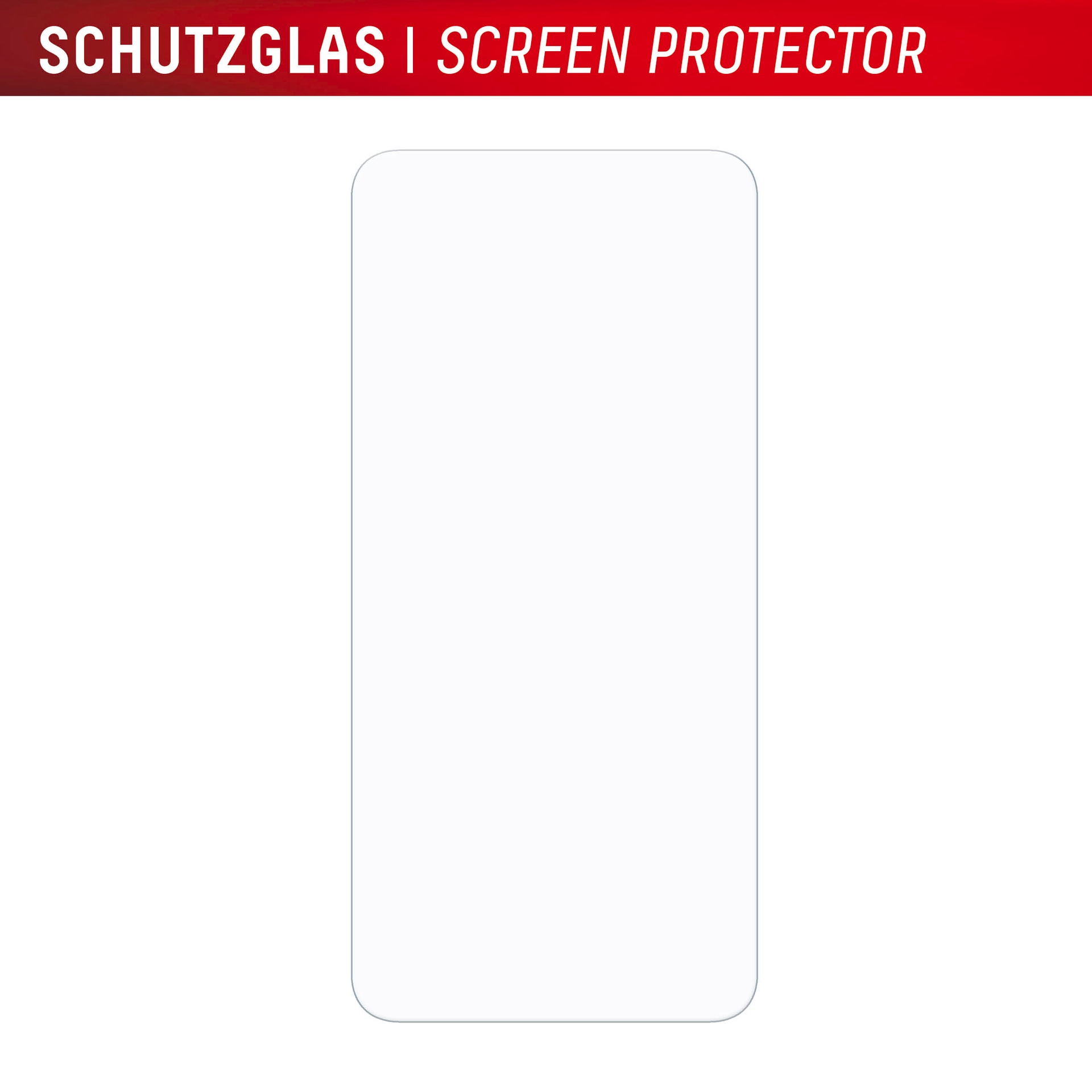Displex Displayschutzglas »Real Glass Screen Protector inklusive Case« für Samsung Galaxy S25 FE Displayschutzfolie, Schutzfolie, Bildschirmschutz, kratz- & stossfest