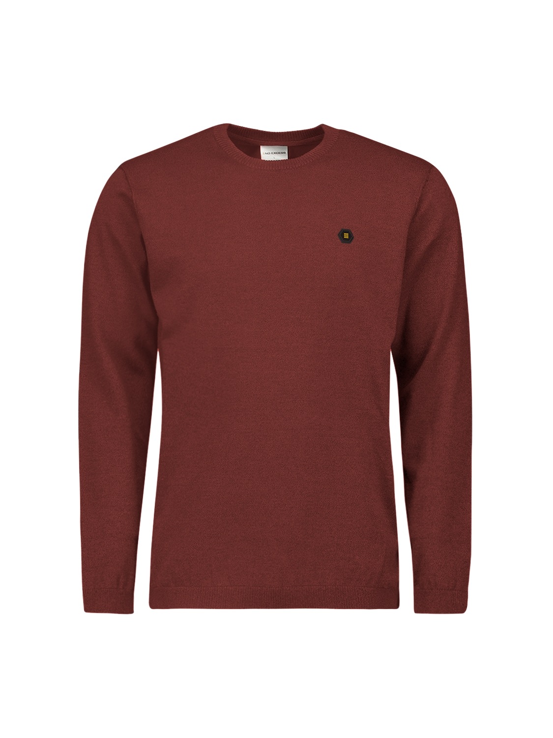 NO EXCESS Pull à col rond mit Melange Optik