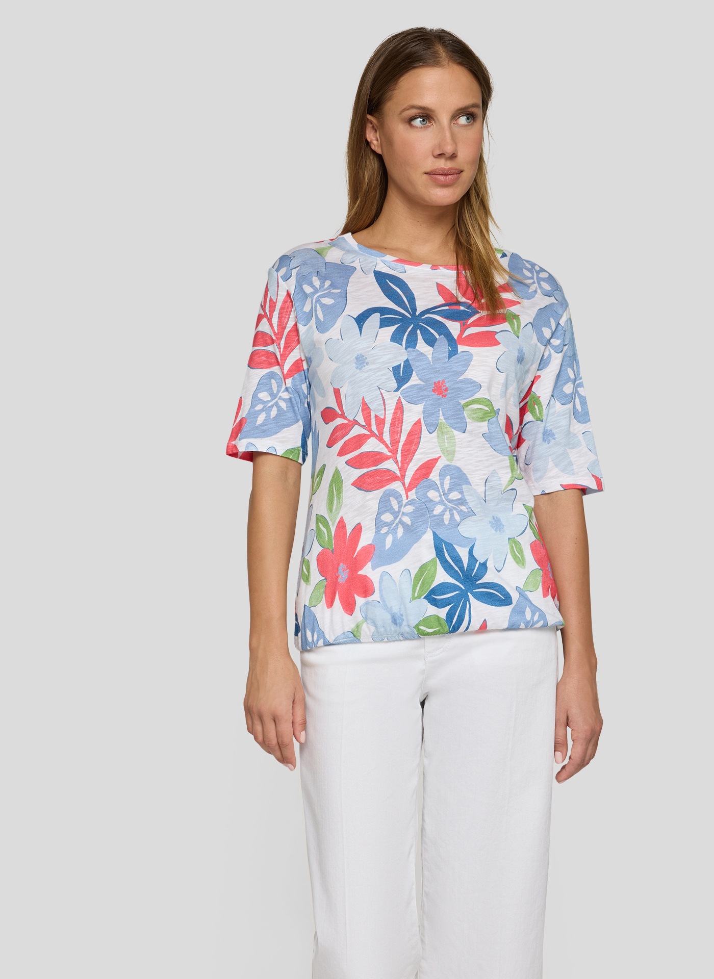 Image of Rabe T-Shirt mit Print