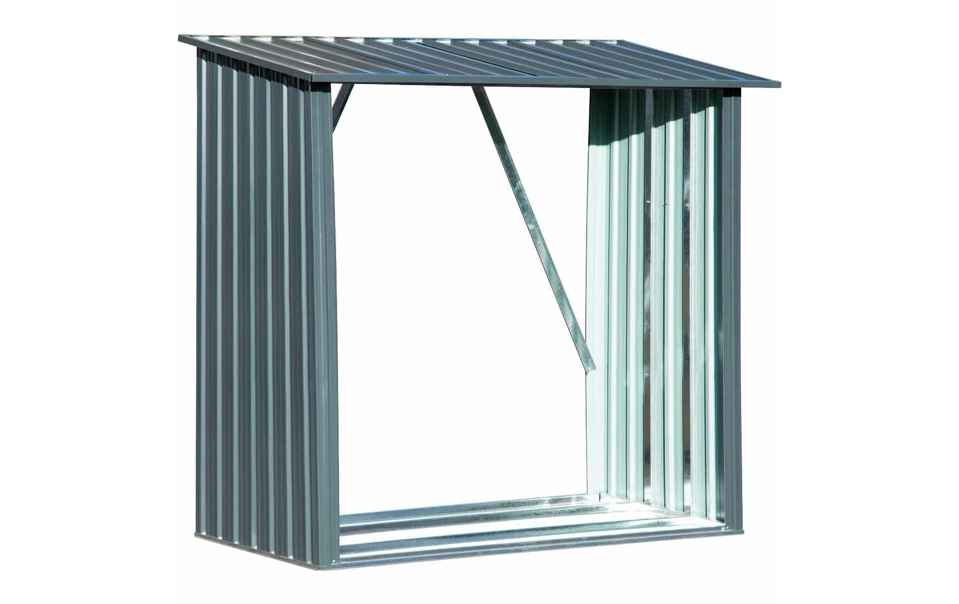 dobar Étagère pour bois de cheminée »«Madera»« XXL-Unterstand für Brennholz