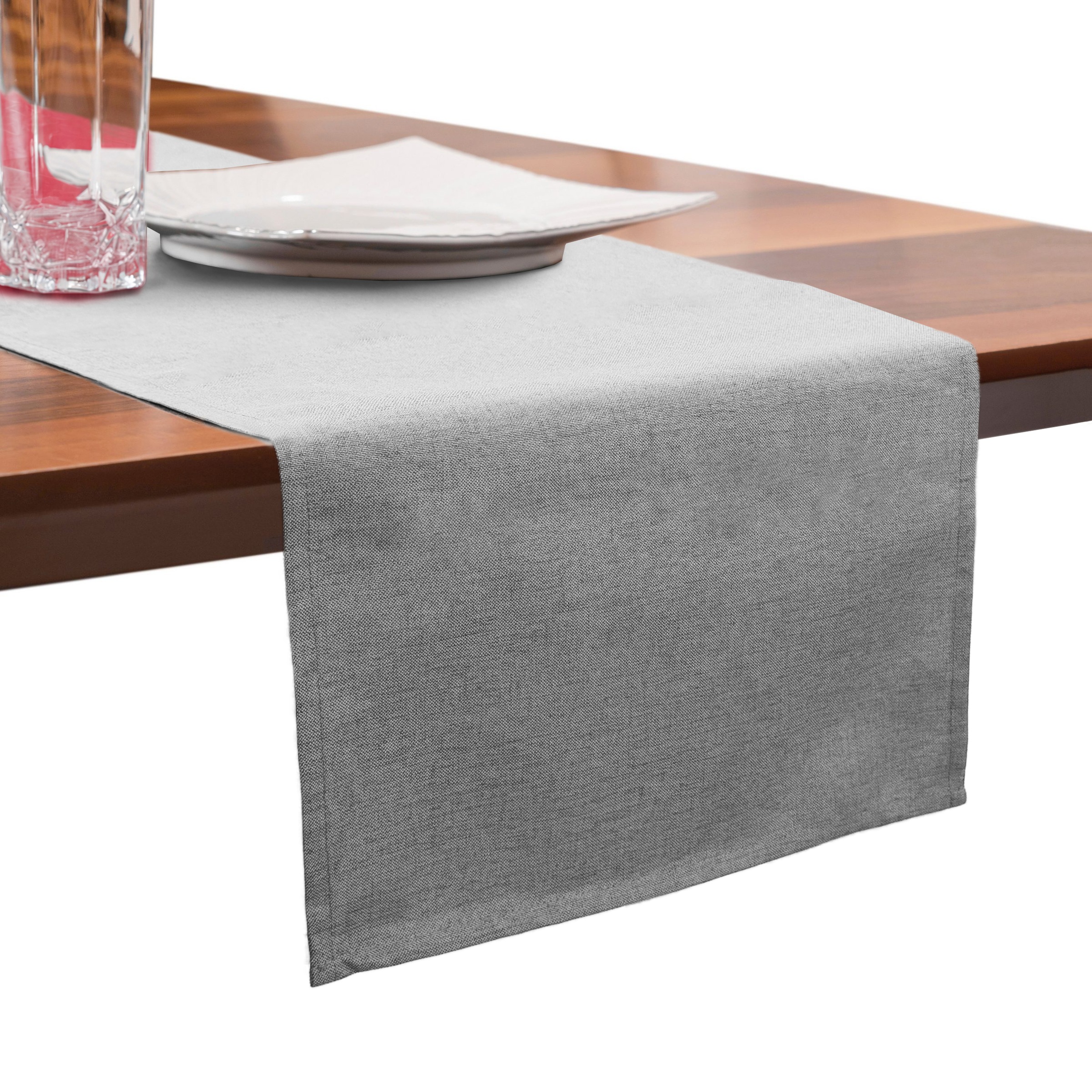 Image of GOODproduct Tischläufer "Meellon" unifarben, modern, strukturiert, Esszimmer, Esstisch, Deko
