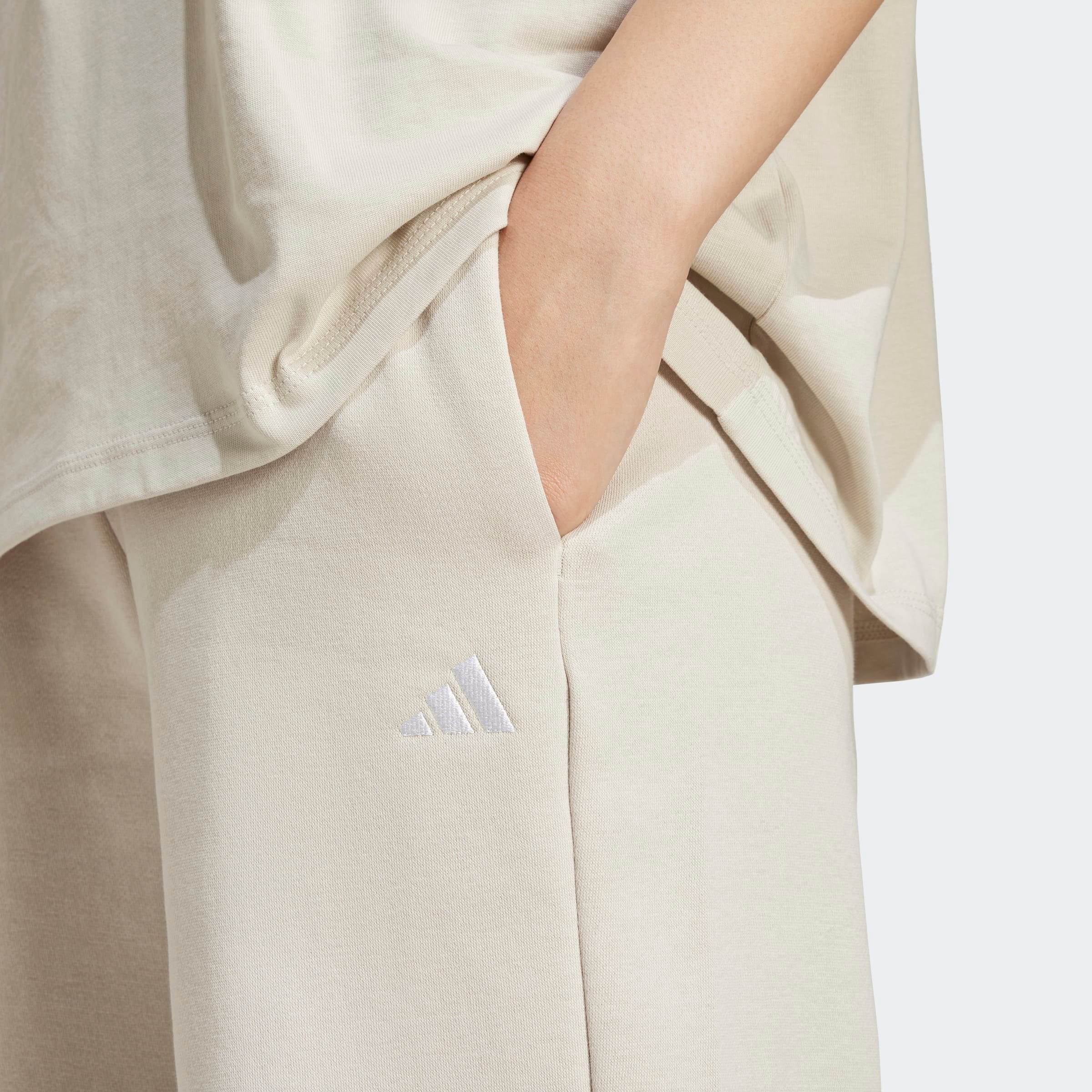 adidas Sportswear Sporthose »ESSENTIALS SMALL LOGO FEEL COZY OPEN-HEM«