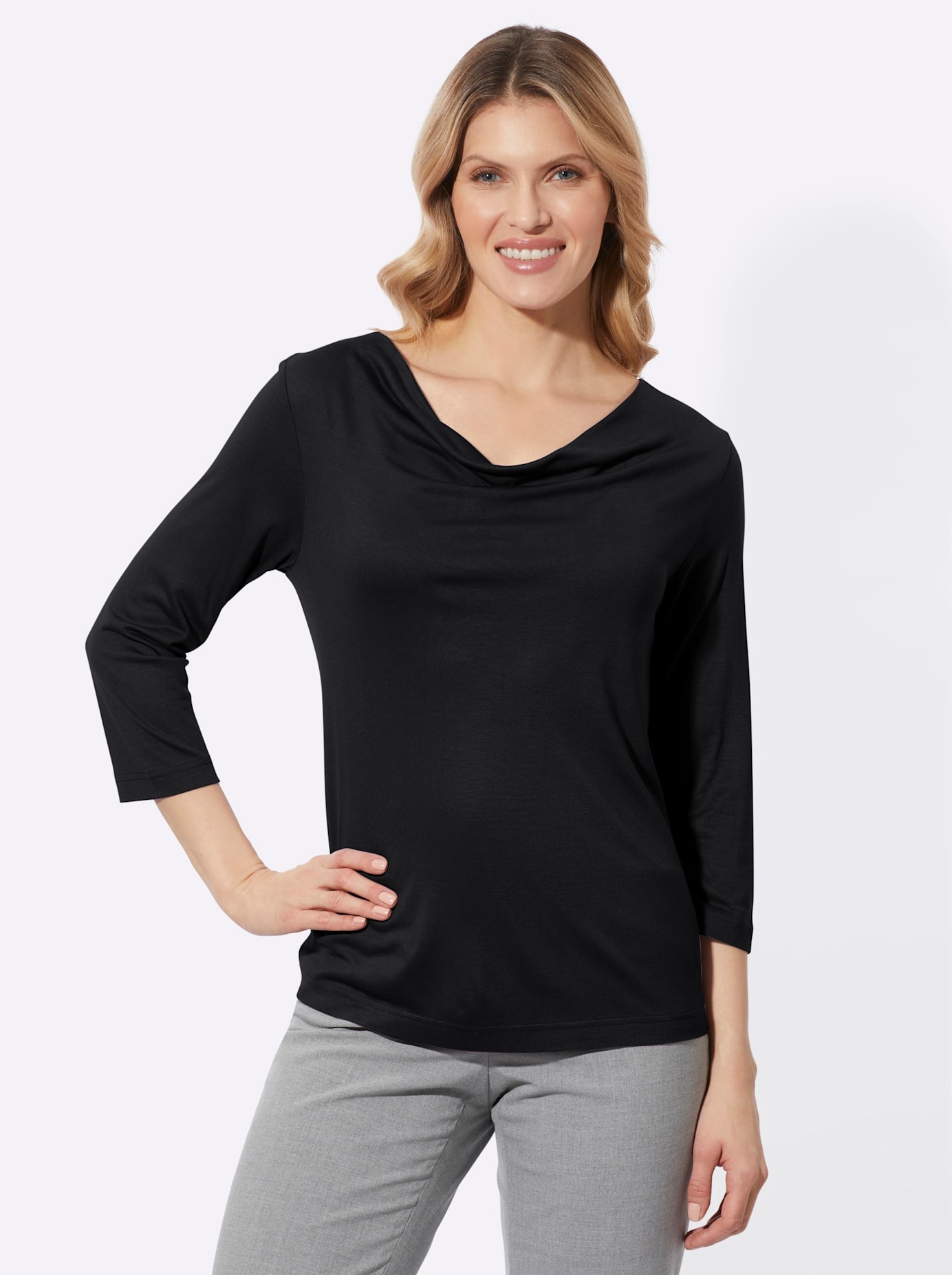 Classic Basics Wasserfallshirt "Wasserfallshirt" 1 Stk.