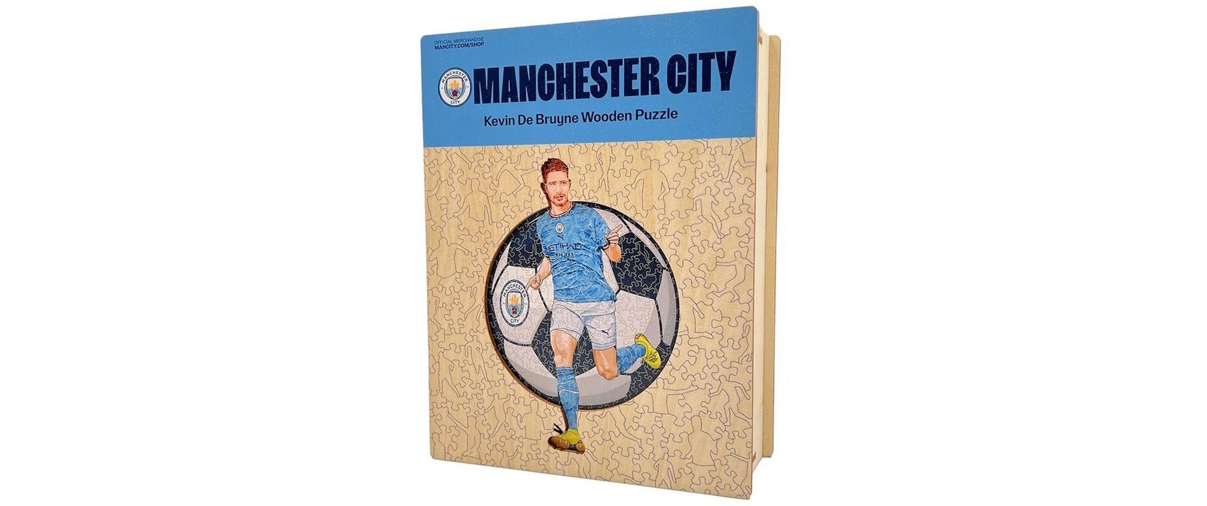   Puzzle »Iconic Man City FC – Kevin De Bruyne« Holzart: Birke (Herkunftsland: China)