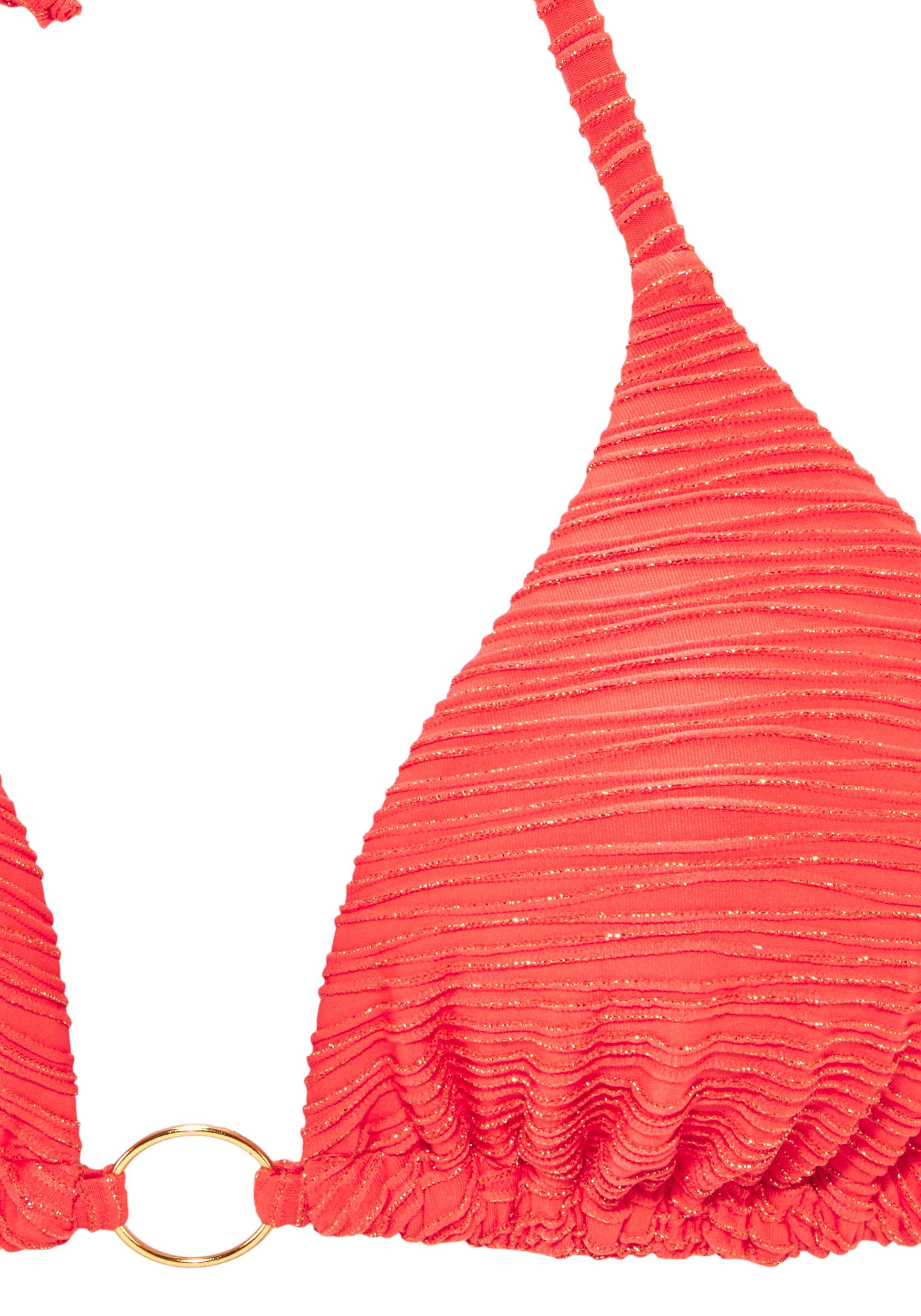 LASCANA Bikini triangle Glitzernde Strukturware