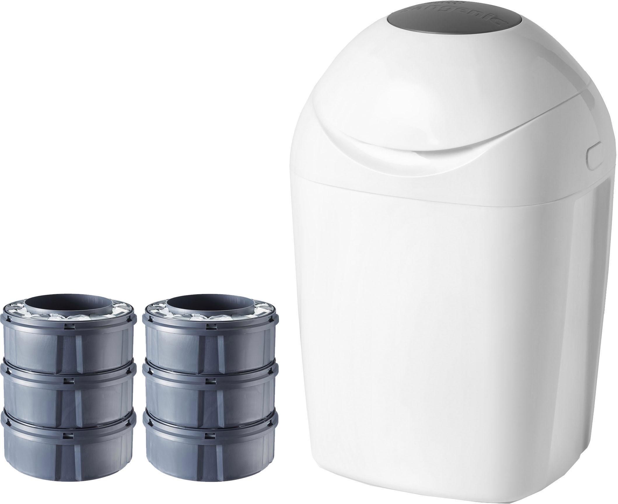 Windeleimer "Sangenic Tec Windeltwister Starterset, weiss