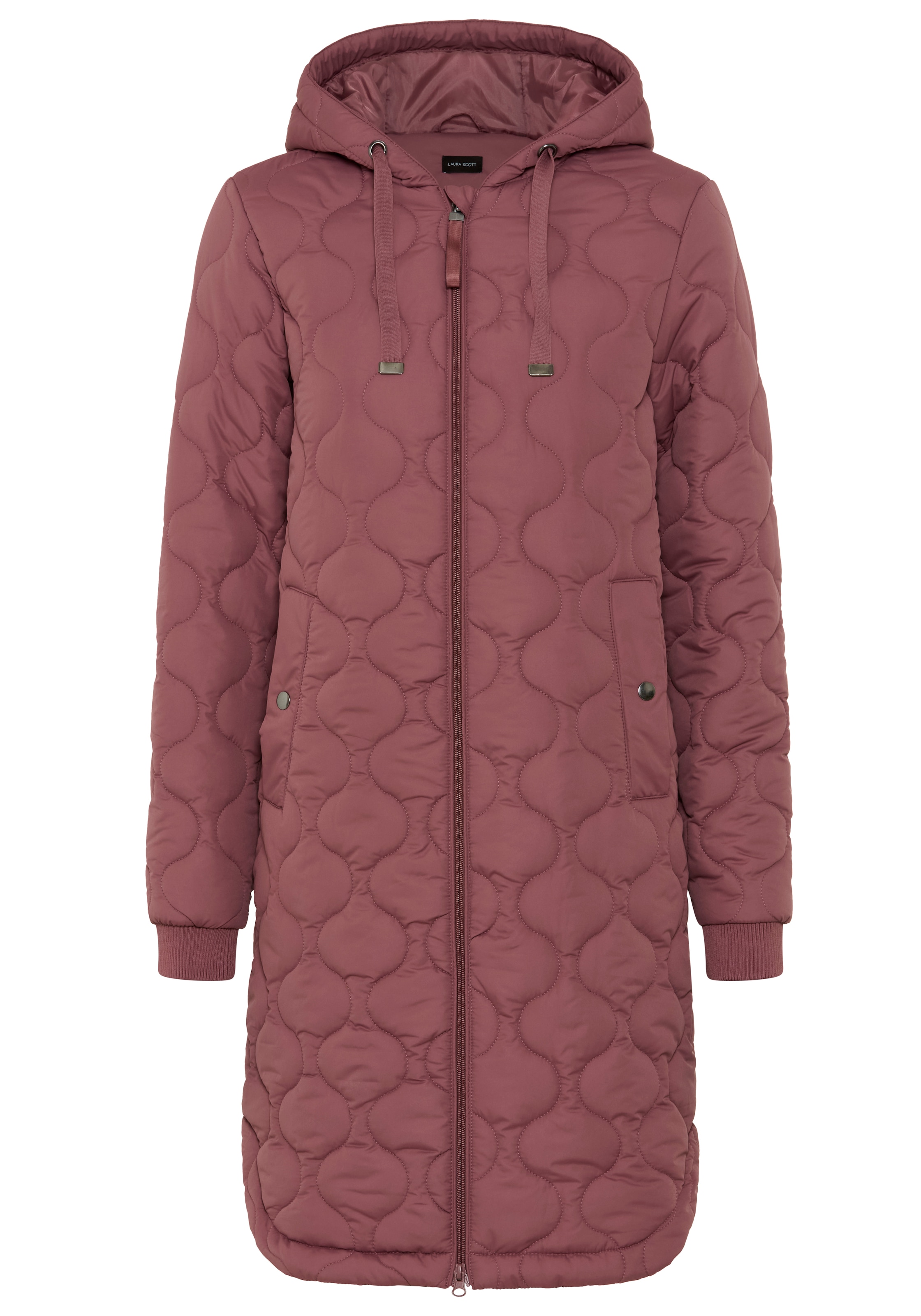 Laura Scott Manteau matelassé avec motif matelassé tendance