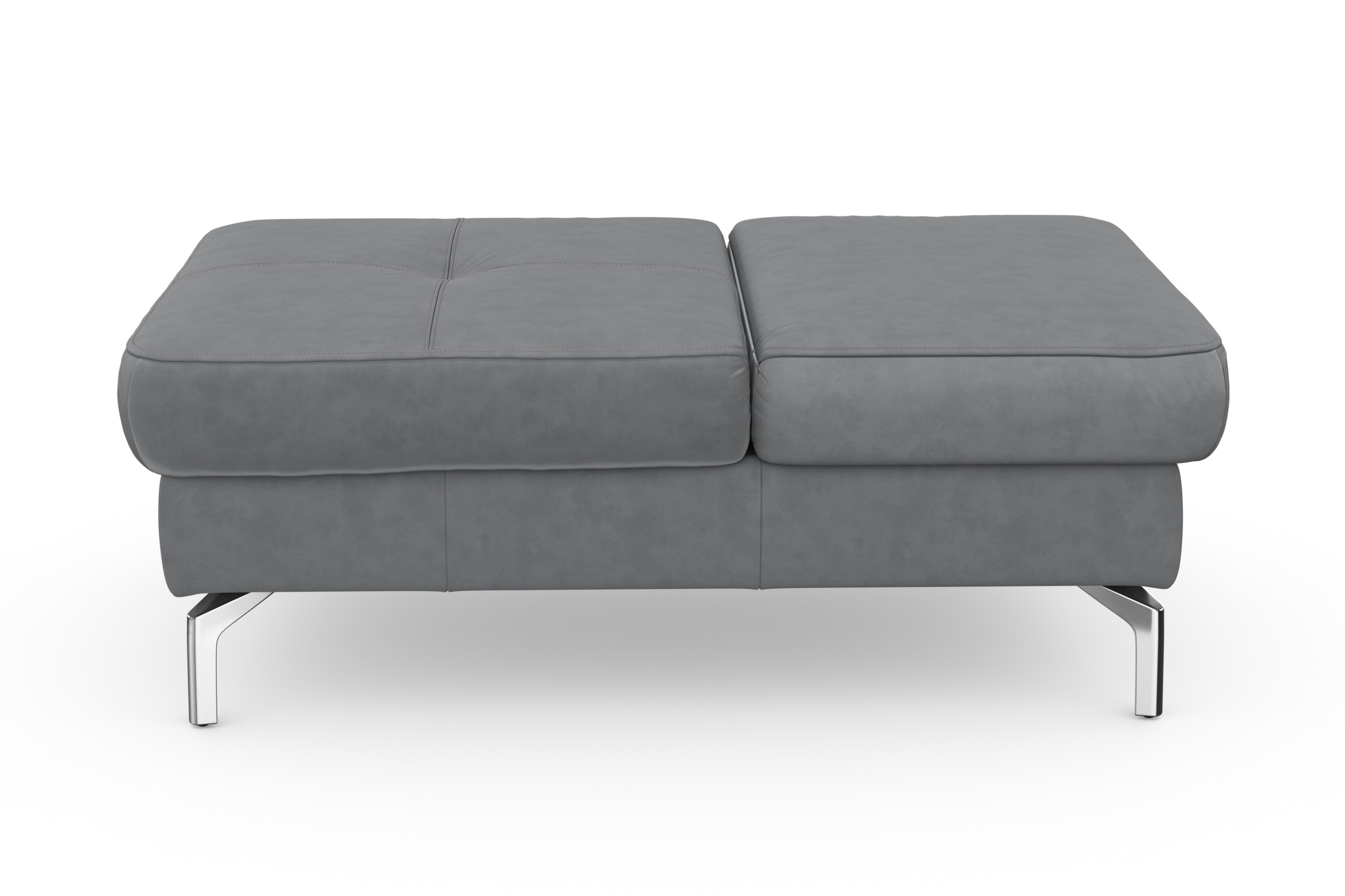 sit&more Hocker »Bendigo«, mit Klappfunktion, Bodenfreiheit 15 cm, wahlweise in 2 Fussfarben