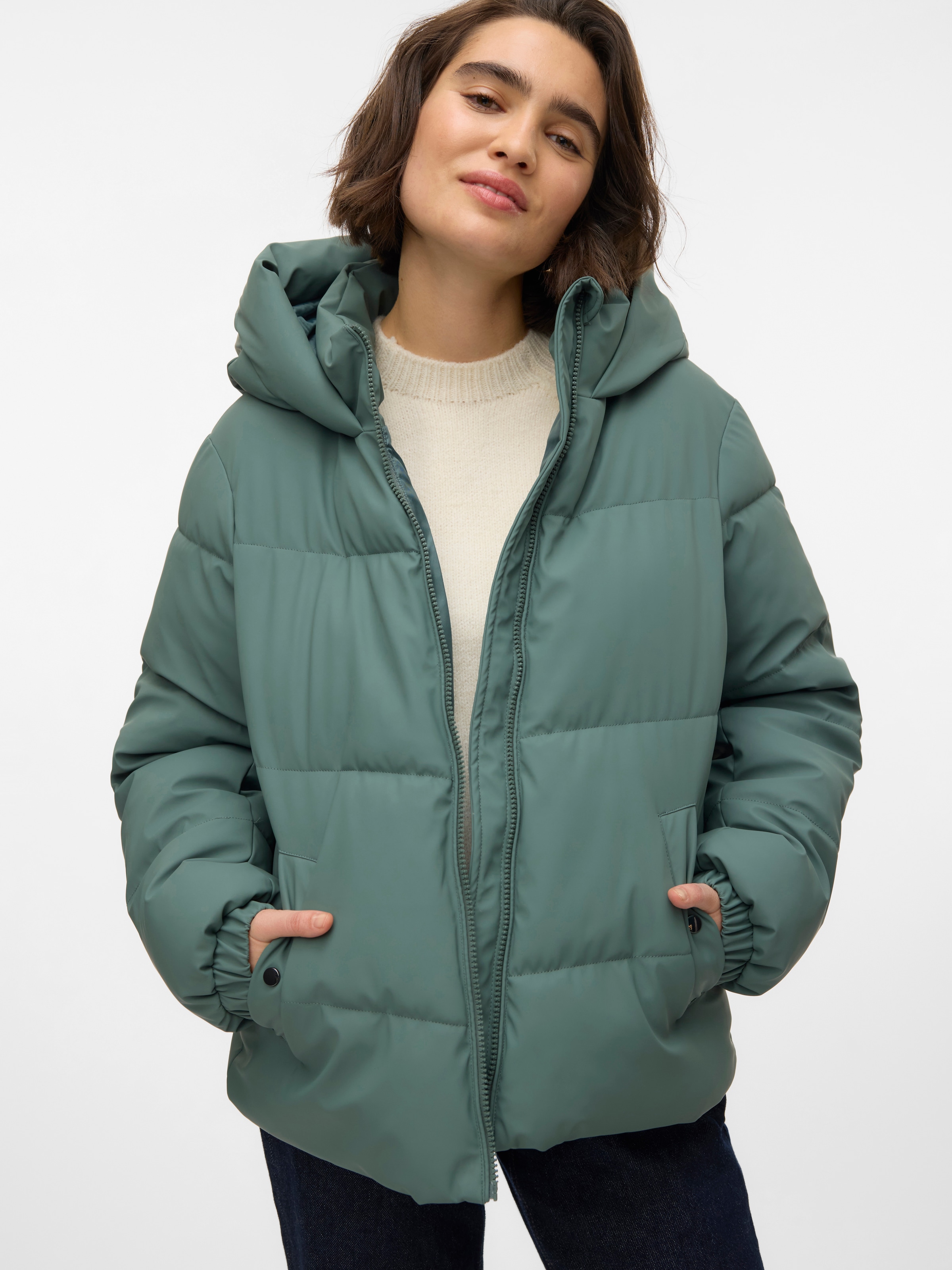 Vero Moda Steppjacke »VMGRETAMIA SHORT COATED JACKET ENT«