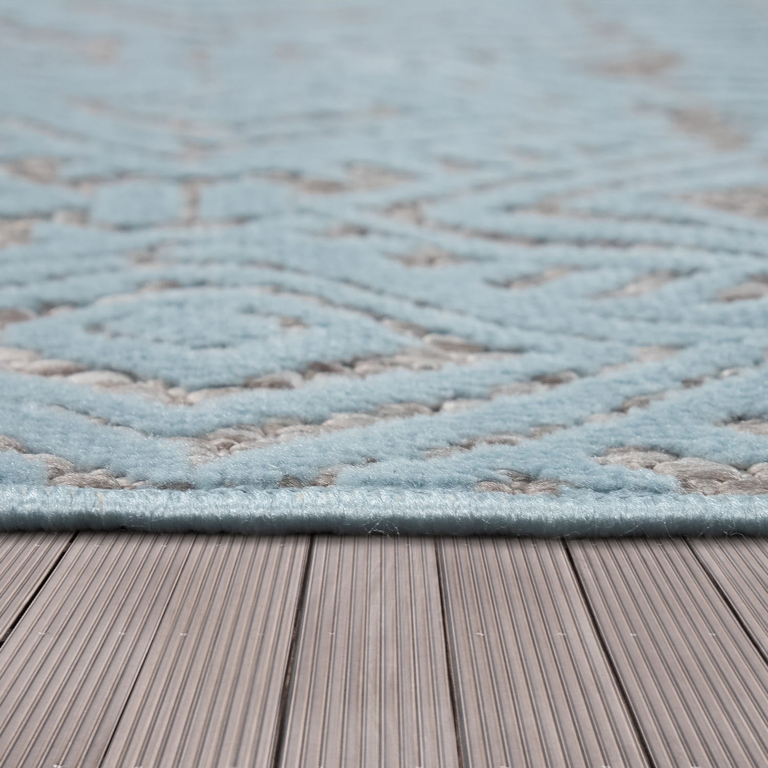 Paco Home Teppich »Teka Outdoor geeignet, 3D-Design, Flachgewebe, In- Wohnzimmer und kaufen rechteckig, günstig 784«